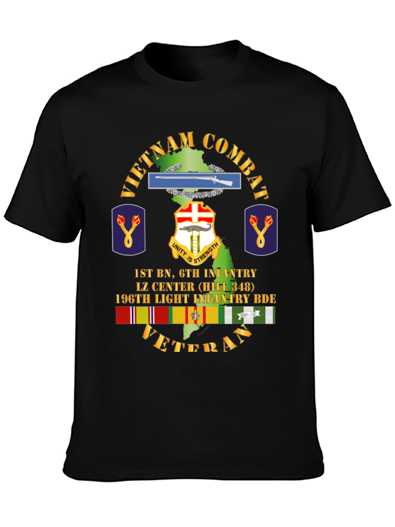 Vietnam Combat Veteran T-Shirt