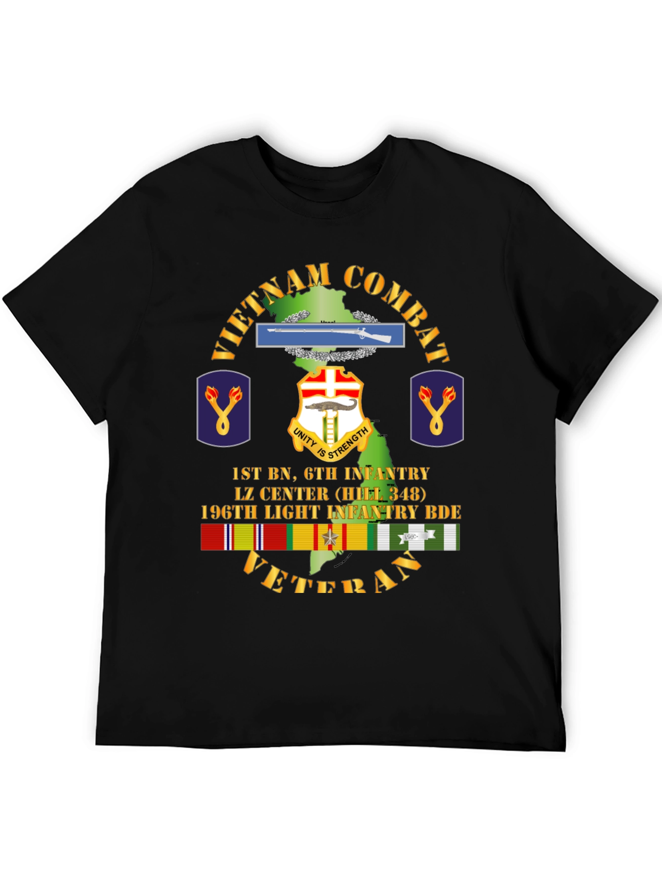 Vietnam Combat Veteran T-Shirt