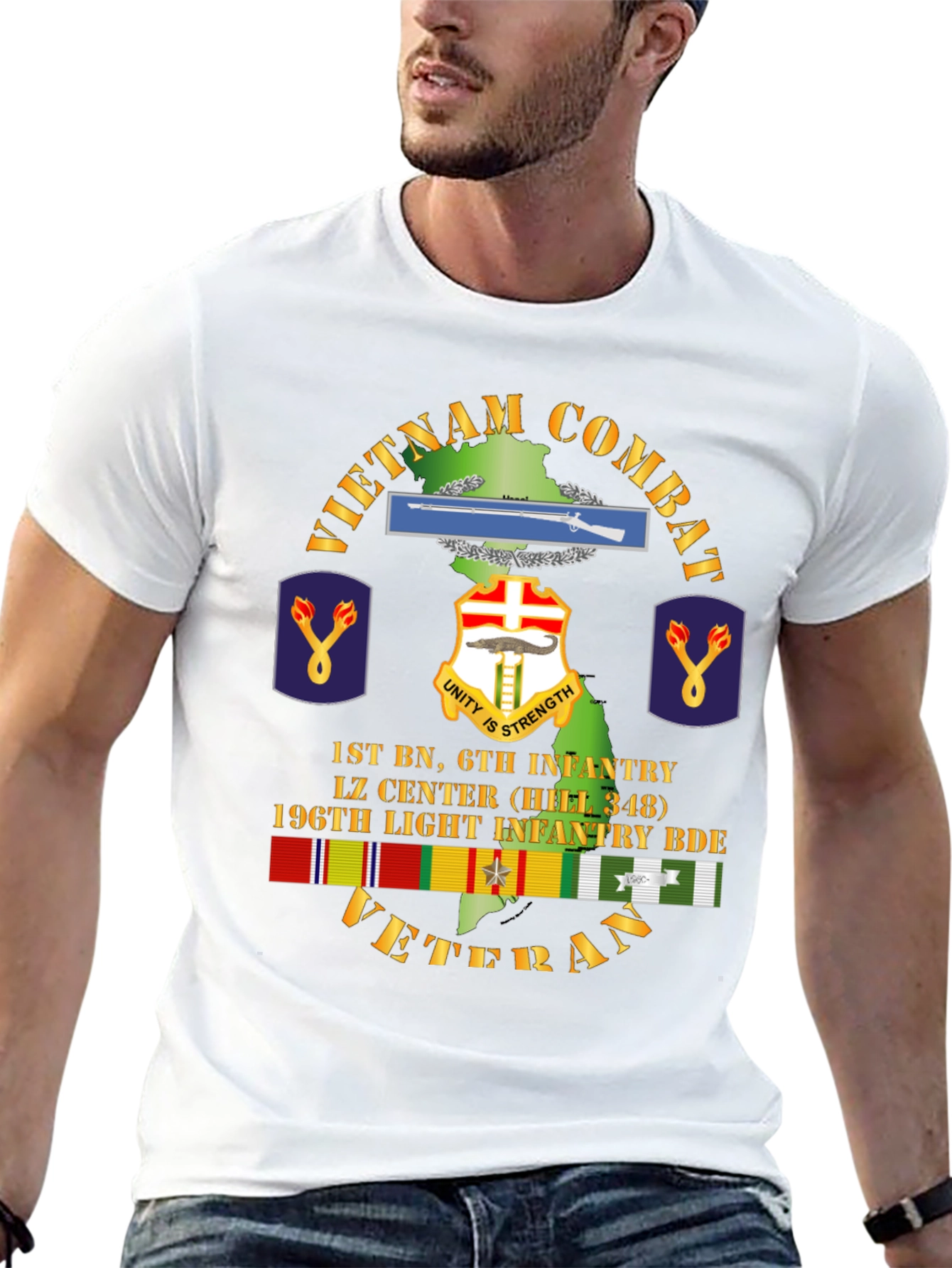 Vietnam Combat Veteran T-Shirt