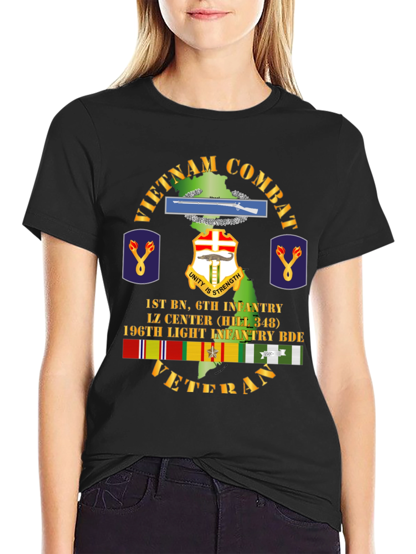 Vietnam Combat Veteran T-Shirt
