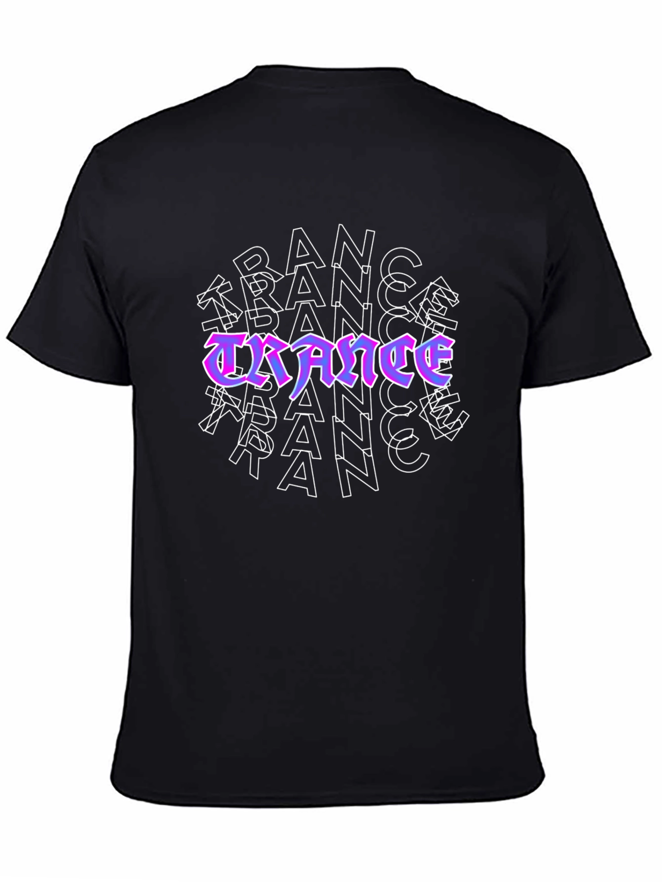 Trance Music Rave Style Graphic Tee