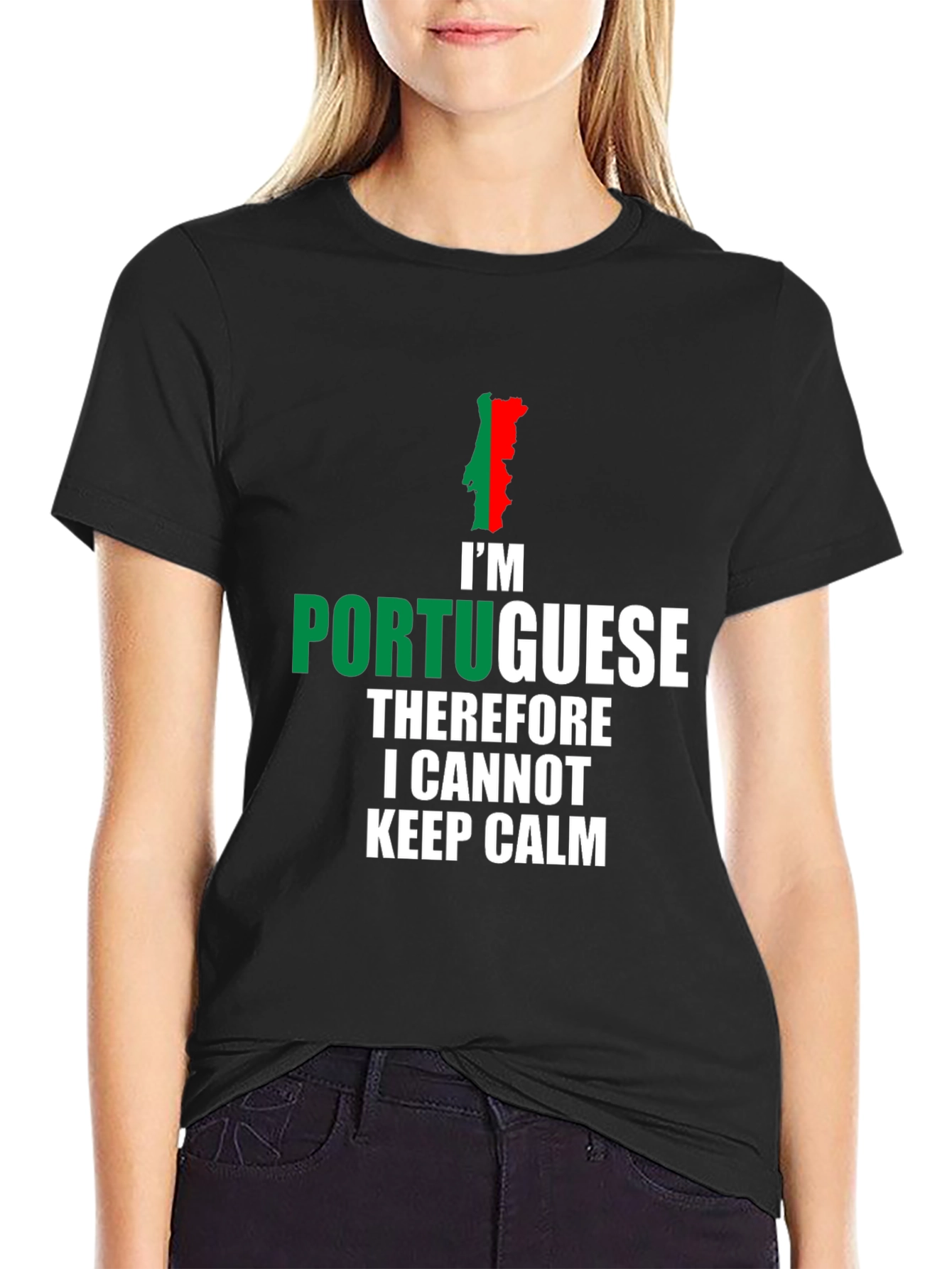 Im Portuguese T-Shirt - Keep Calm