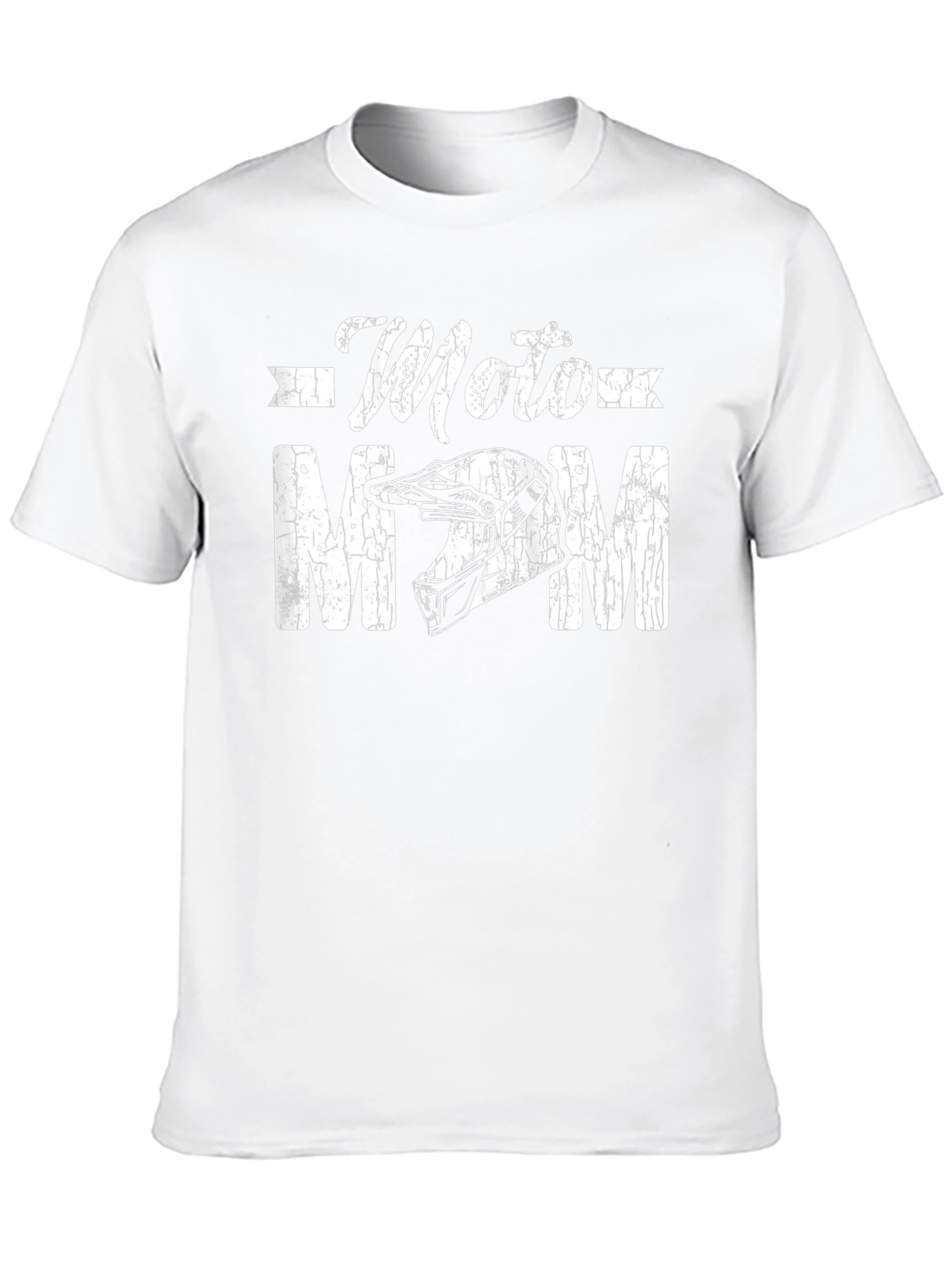 Moto Mom Graphic Tee - Black Cotton Shirt