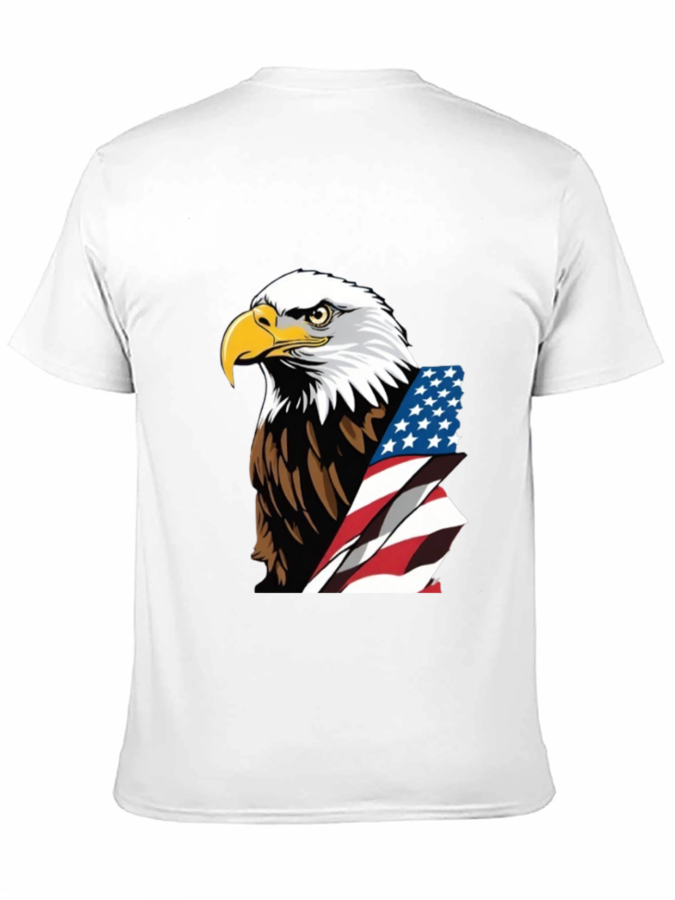 Patriotic Eagle Flag Graphic Tee