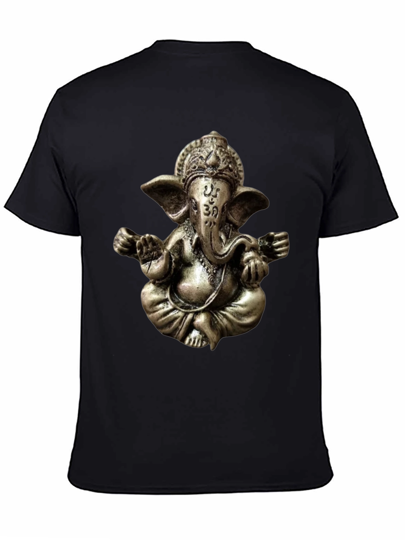 Ganesha Graphic Tee - Spiritual Om Design