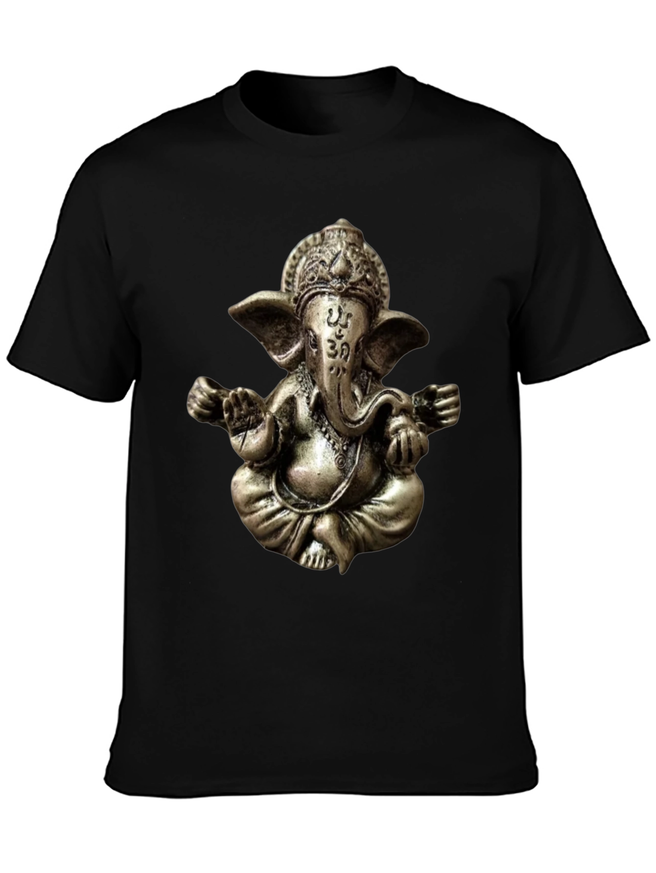 Ganesha Graphic Tee - Spiritual Om Design