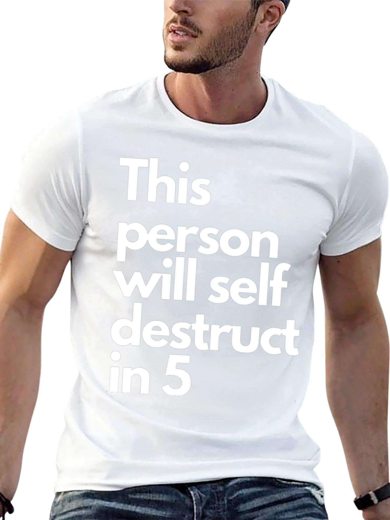Self Destruct T-Shirt - Funny Sarcastic Tee