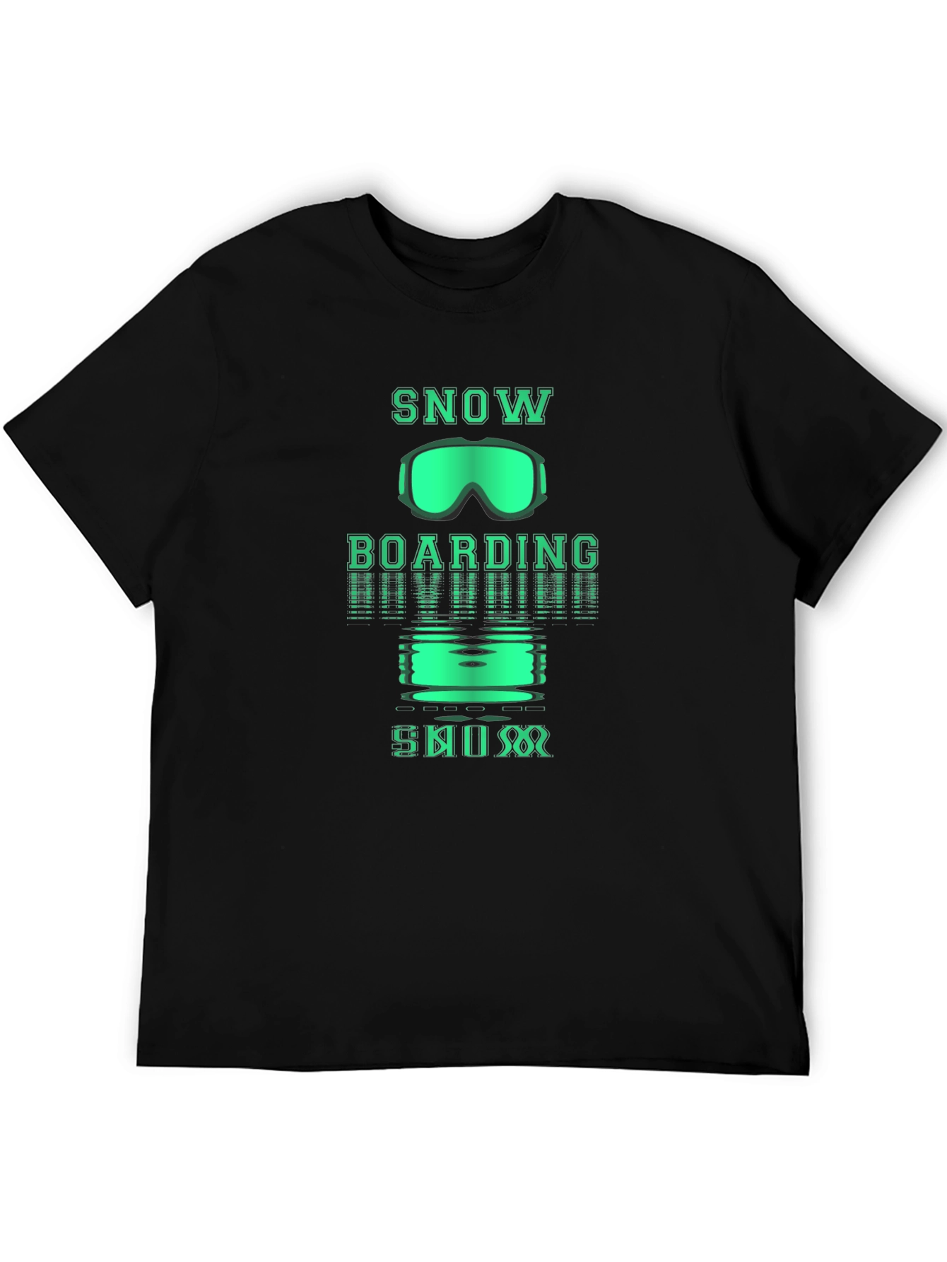 Snowboarding Graphic T-Shirt - Winter Sports Tee