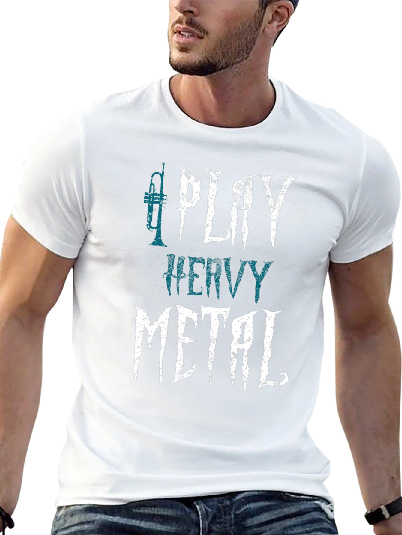 Play Heavy Metal T-Shirt - Music Lover Tee
