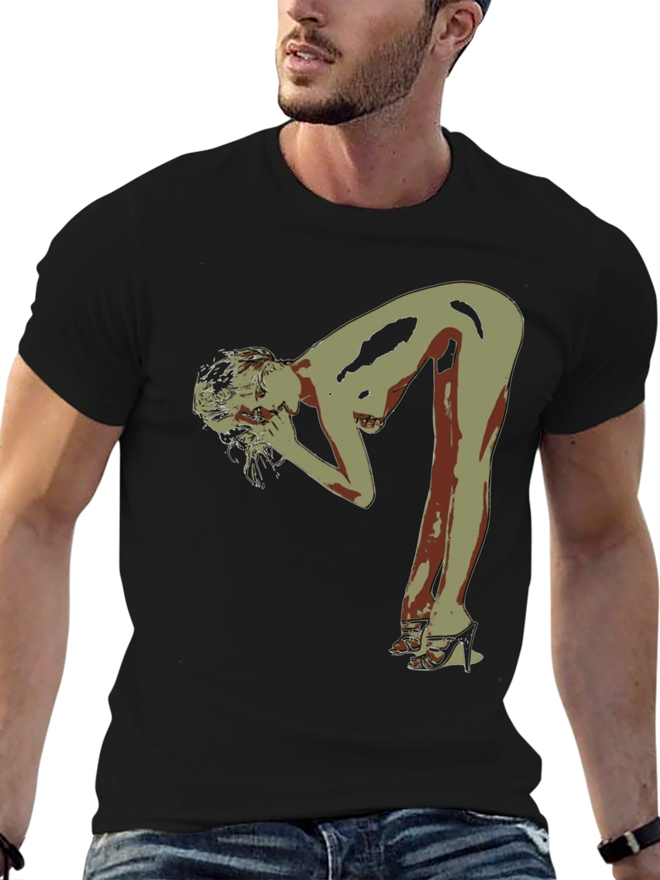 Trendy Graphic Print Tee - Fashion Forward Style