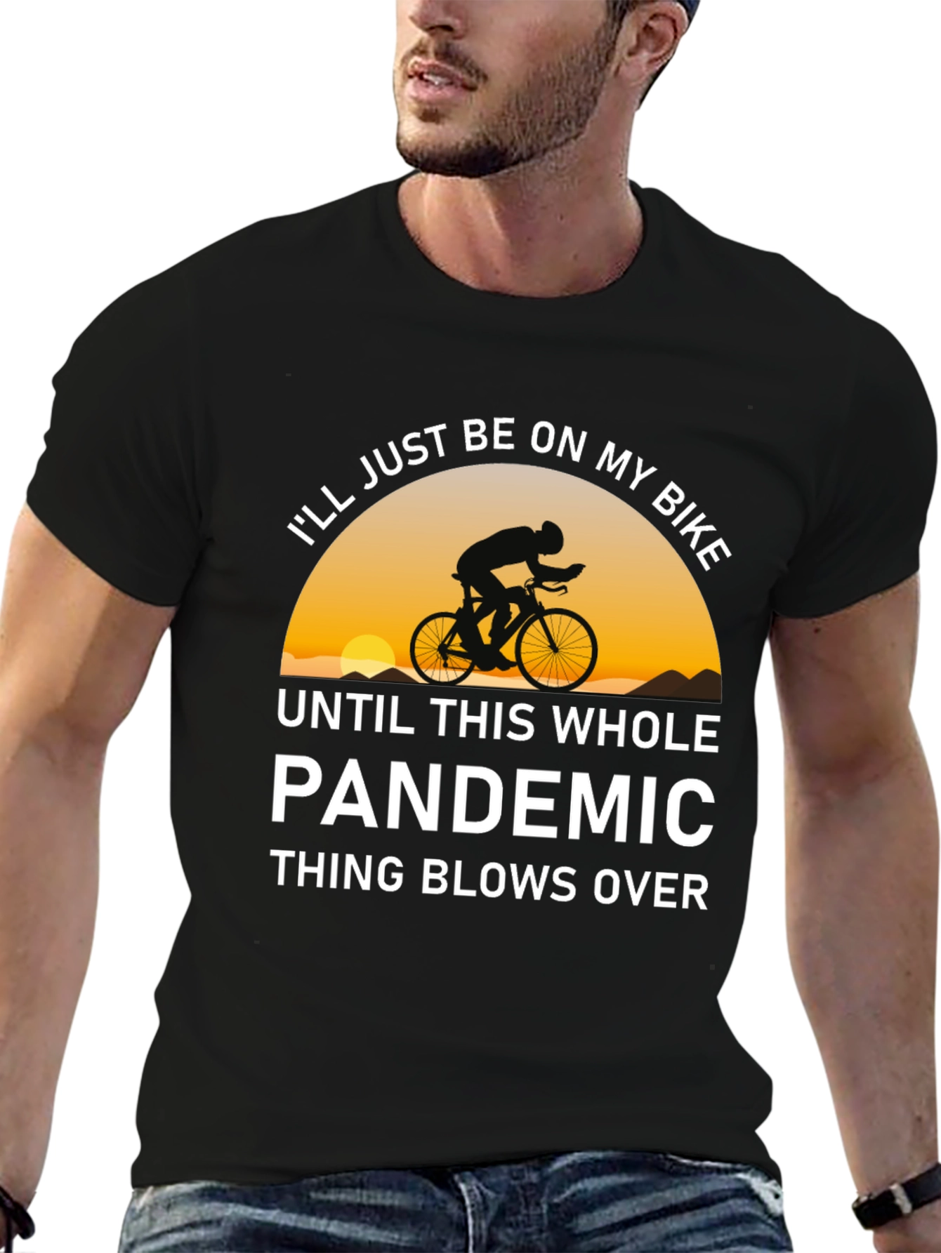 Bike Pandemic T-Shirt - Ride Out The Storm!