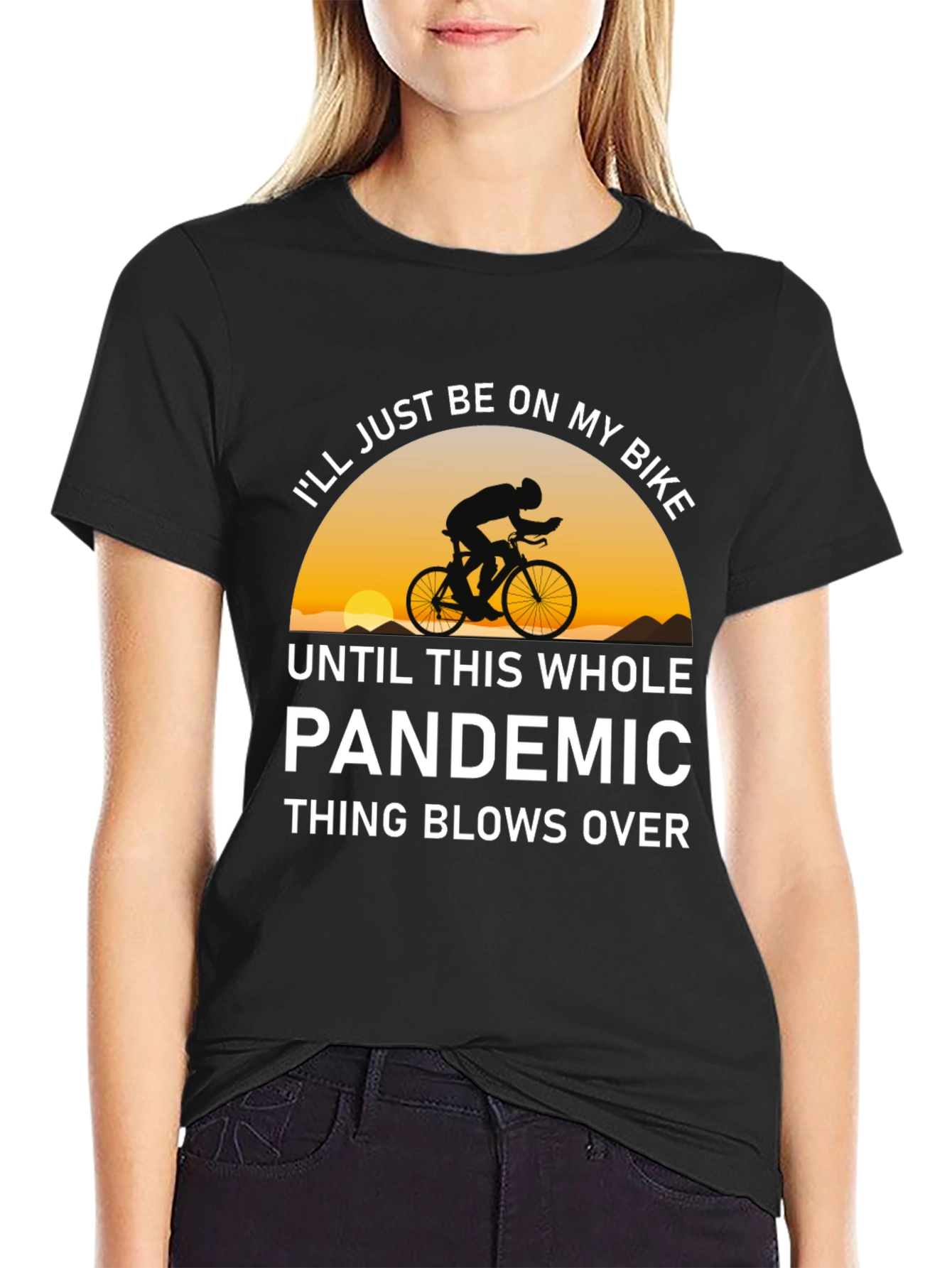 Bike Pandemic T-Shirt - Ride Out The Storm!