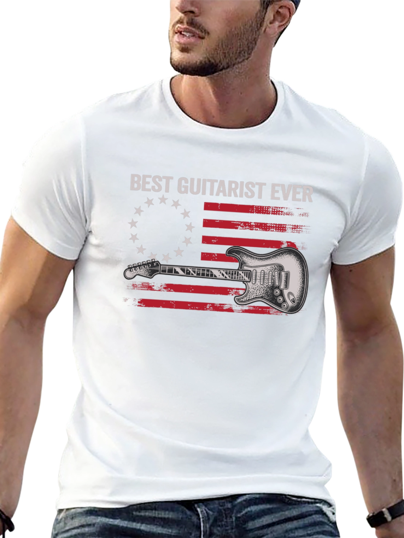 Best Guitarist Ever Graphic T-Shirt
