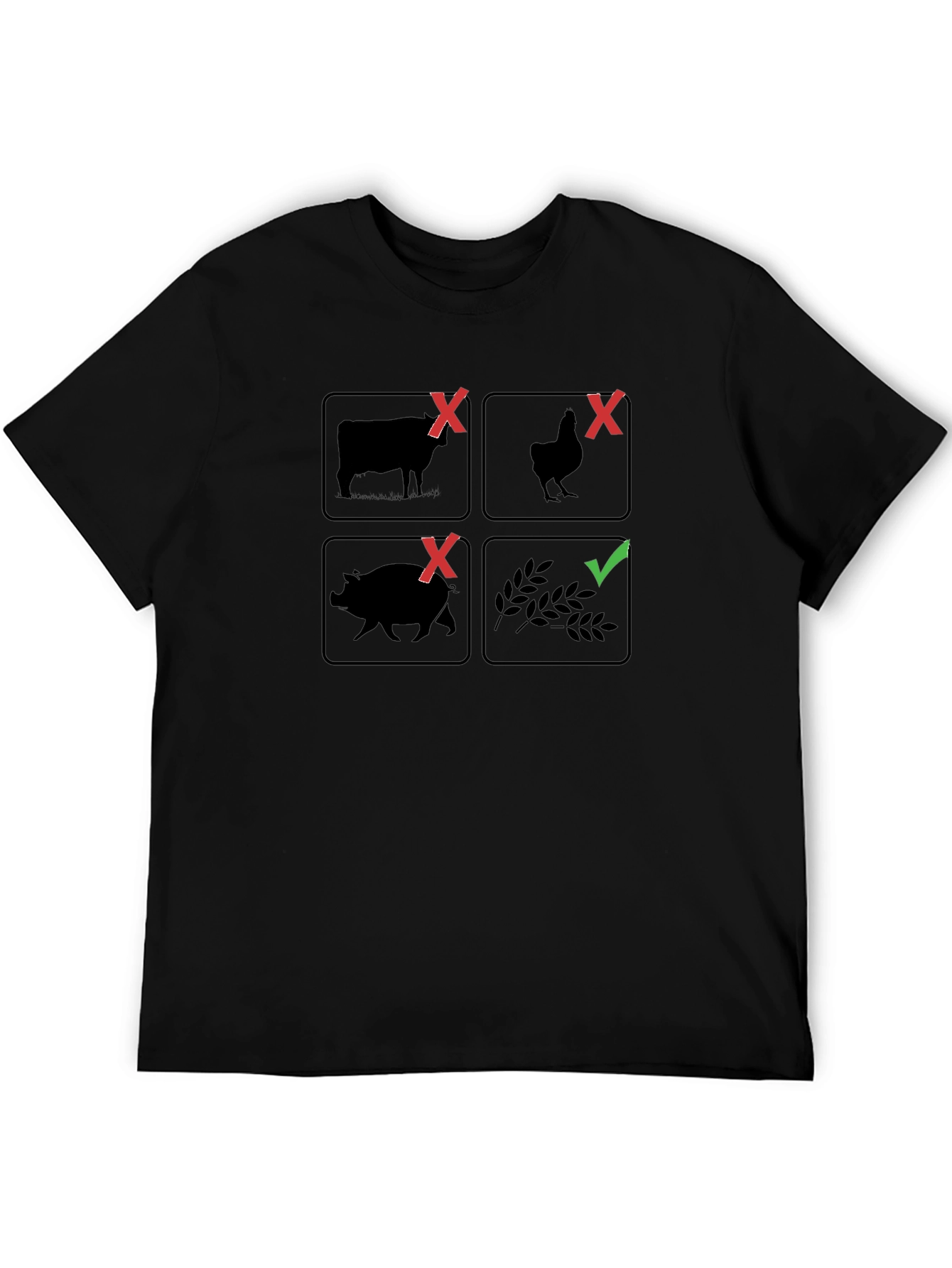 Vegan T-Shirt: No Meat Yes Plants