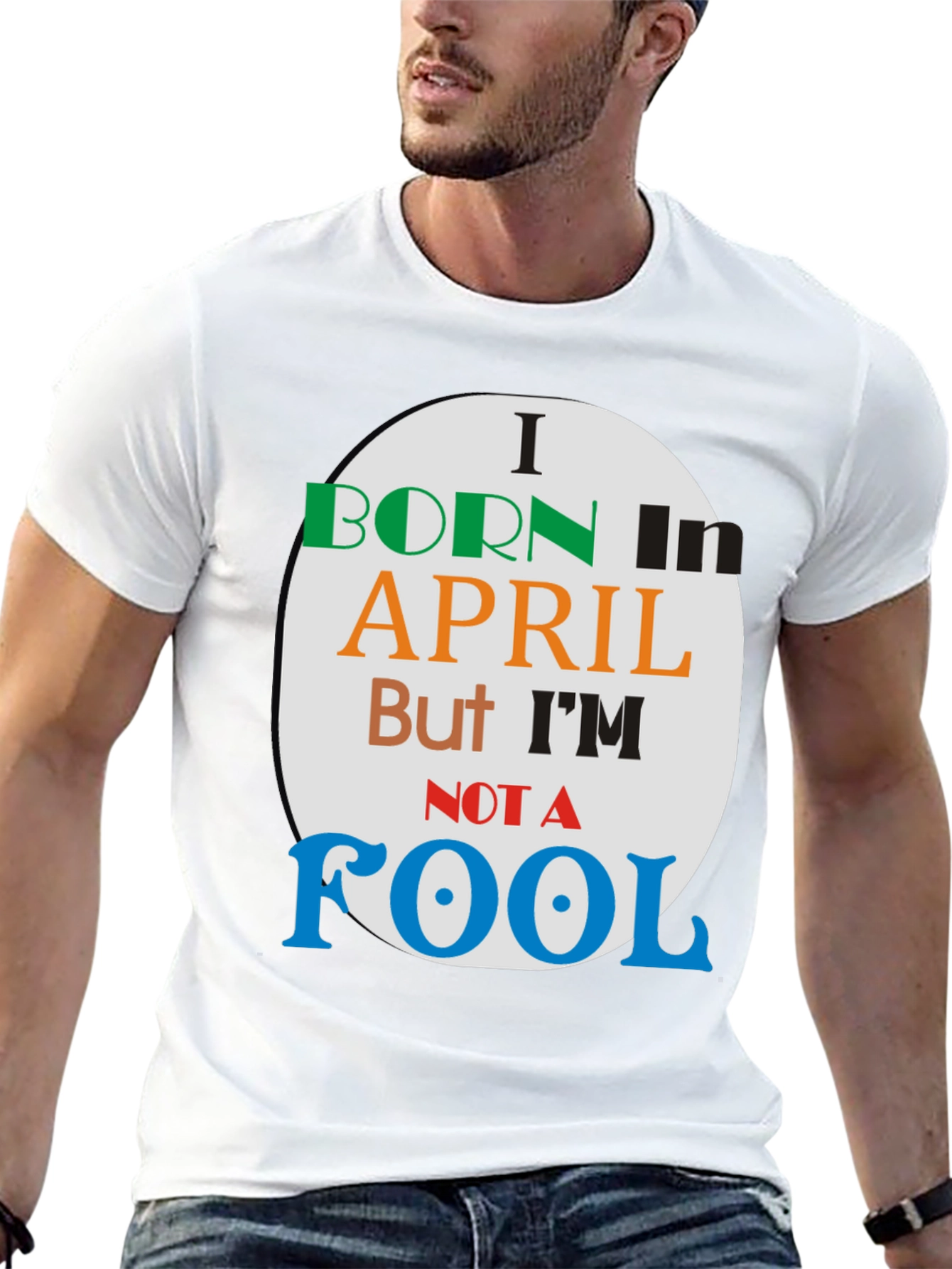 Born in April - Novelty T-Shirt