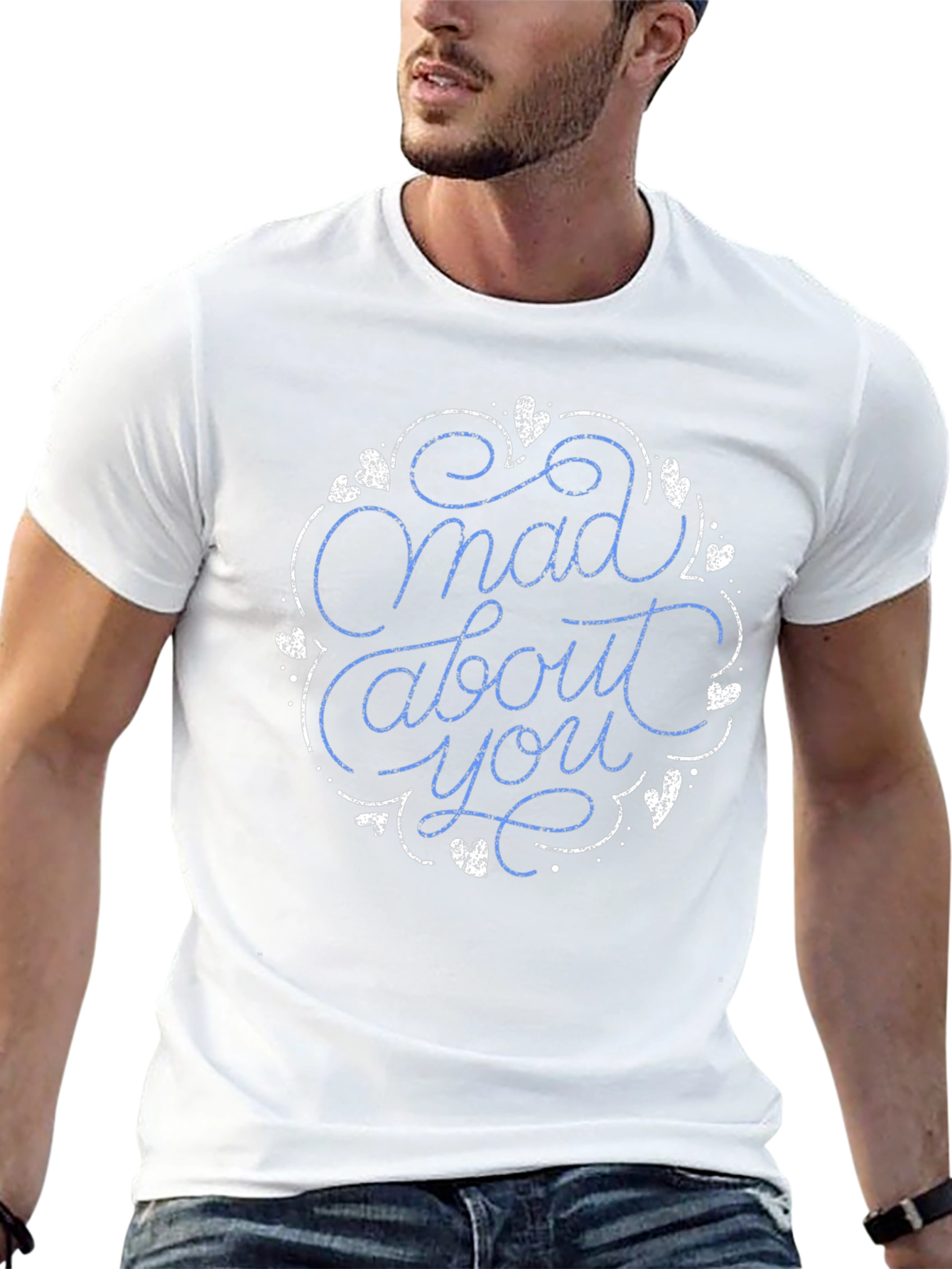 Mad About You Graphic Tee - Black