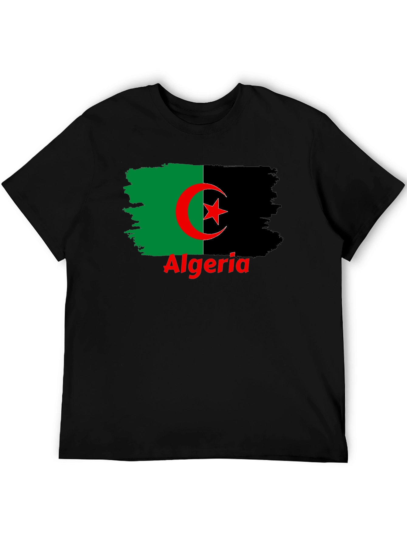 Algeria Flag Graphic T-Shirt