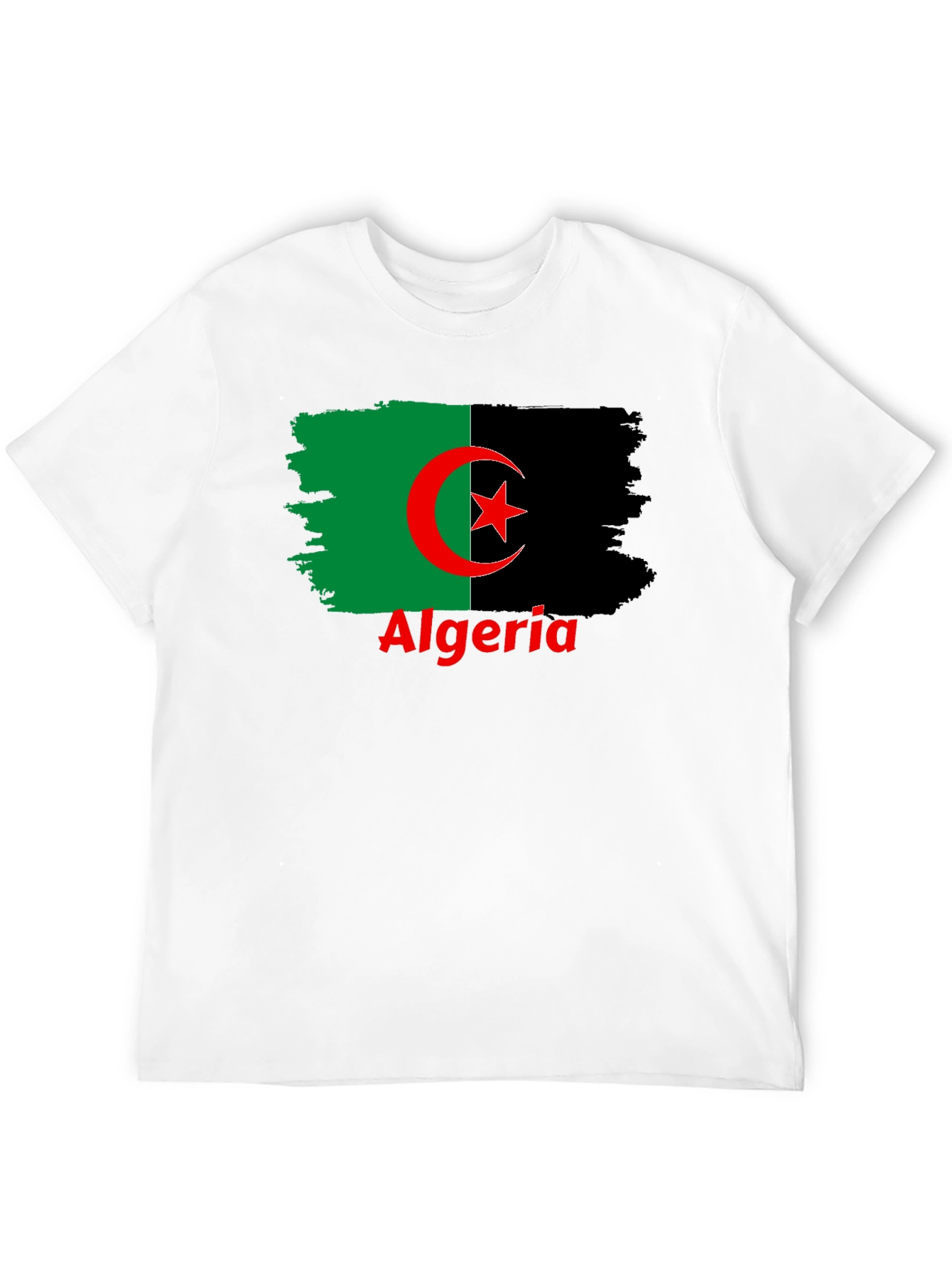 Algeria Flag Graphic T-Shirt
