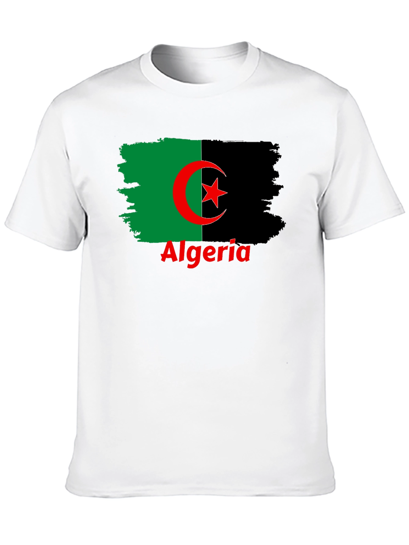 Algeria Flag Graphic T-Shirt