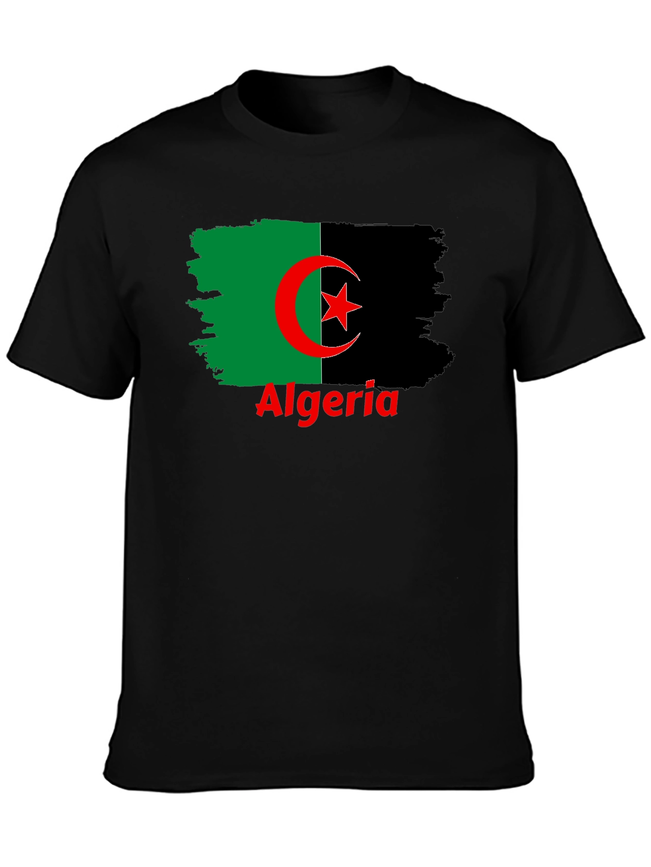 Algeria Flag Graphic T-Shirt