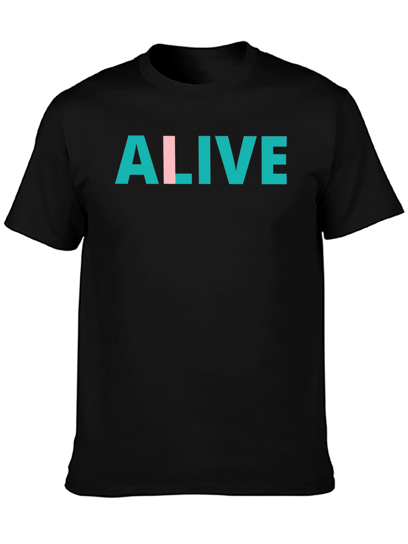 Alive Graphic T-Shirt - Trendy Casual Tee