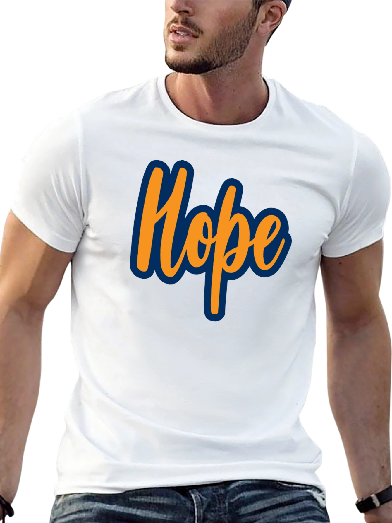 Hope Graphic Tee - Motivational Mens T-Shirt