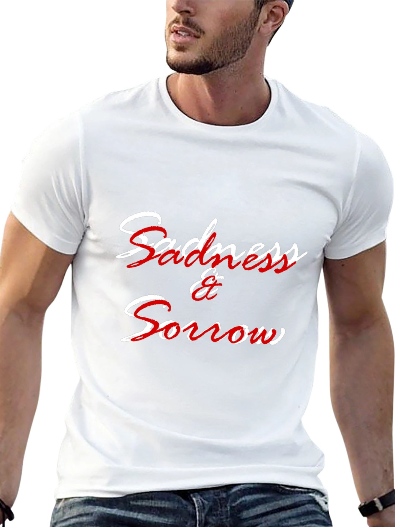 Sadness & Sorrow Black Graphic Tee