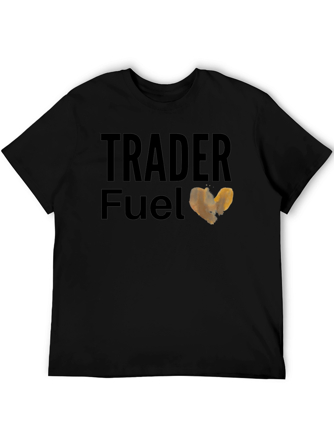 Trader Fuel T-Shirt - Black Cotton Tee
