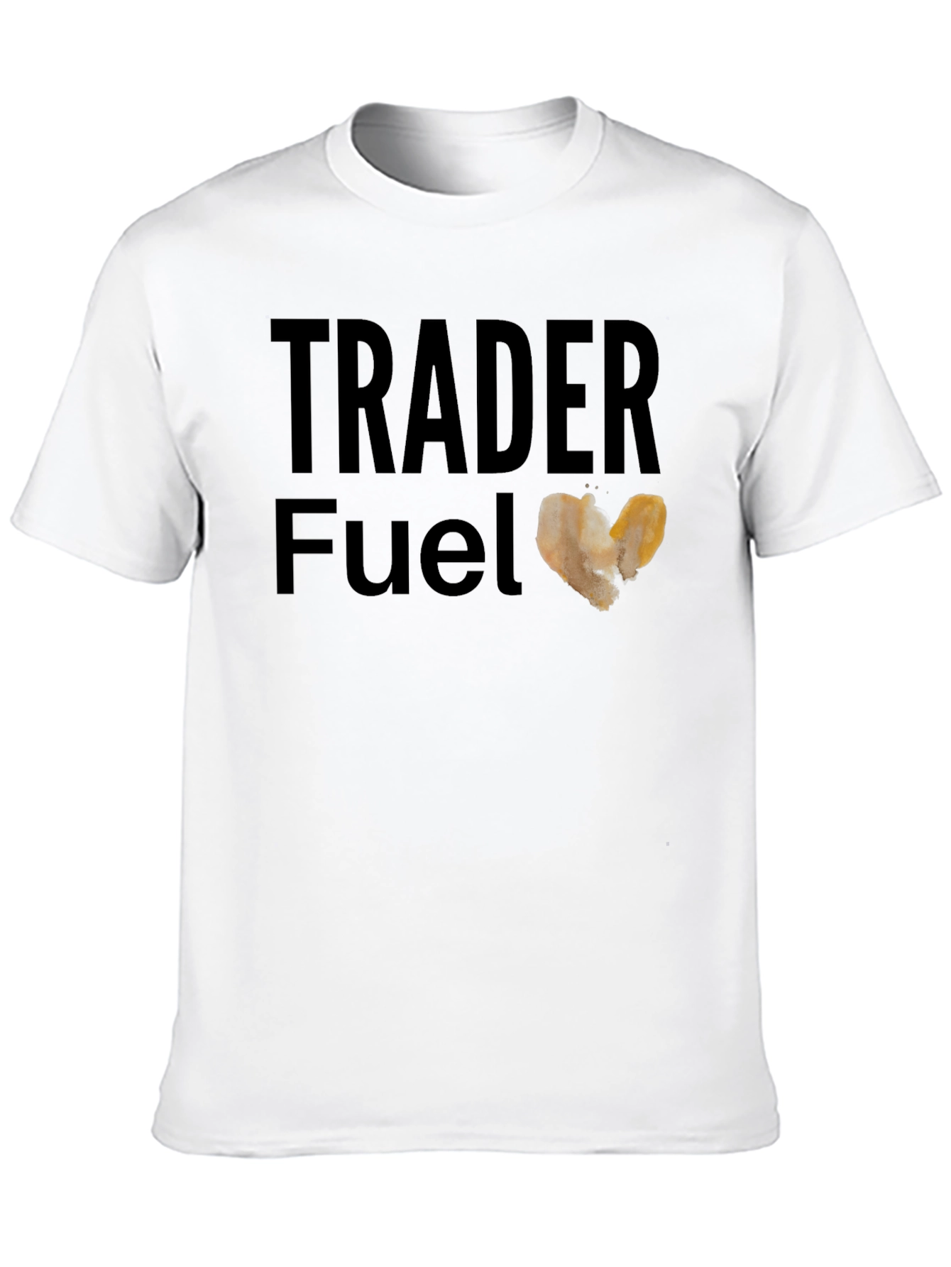 Trader Fuel T-Shirt - Black Cotton Tee
