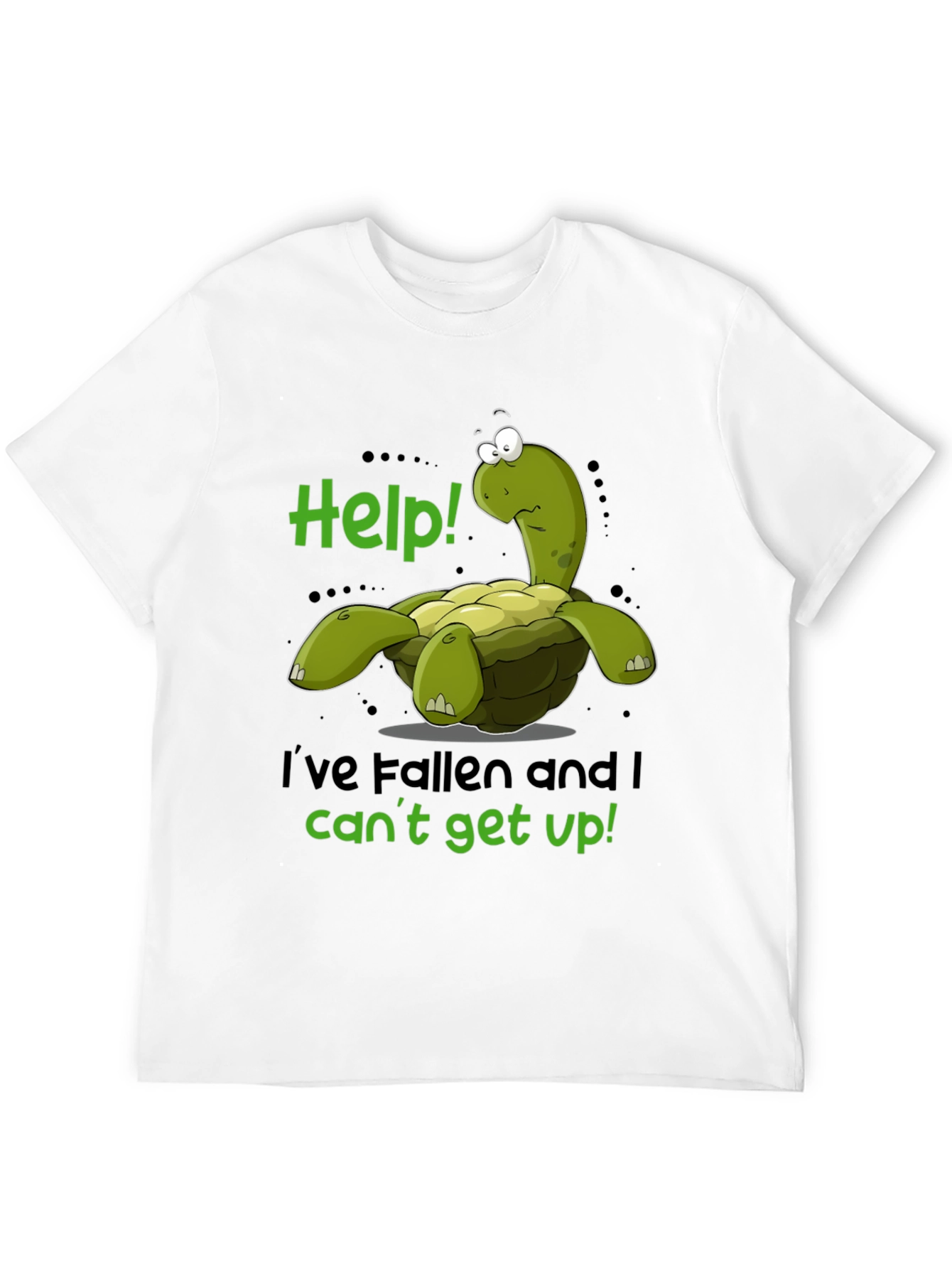 Funny Turtle T-Shirt - Help Ive Fallen!