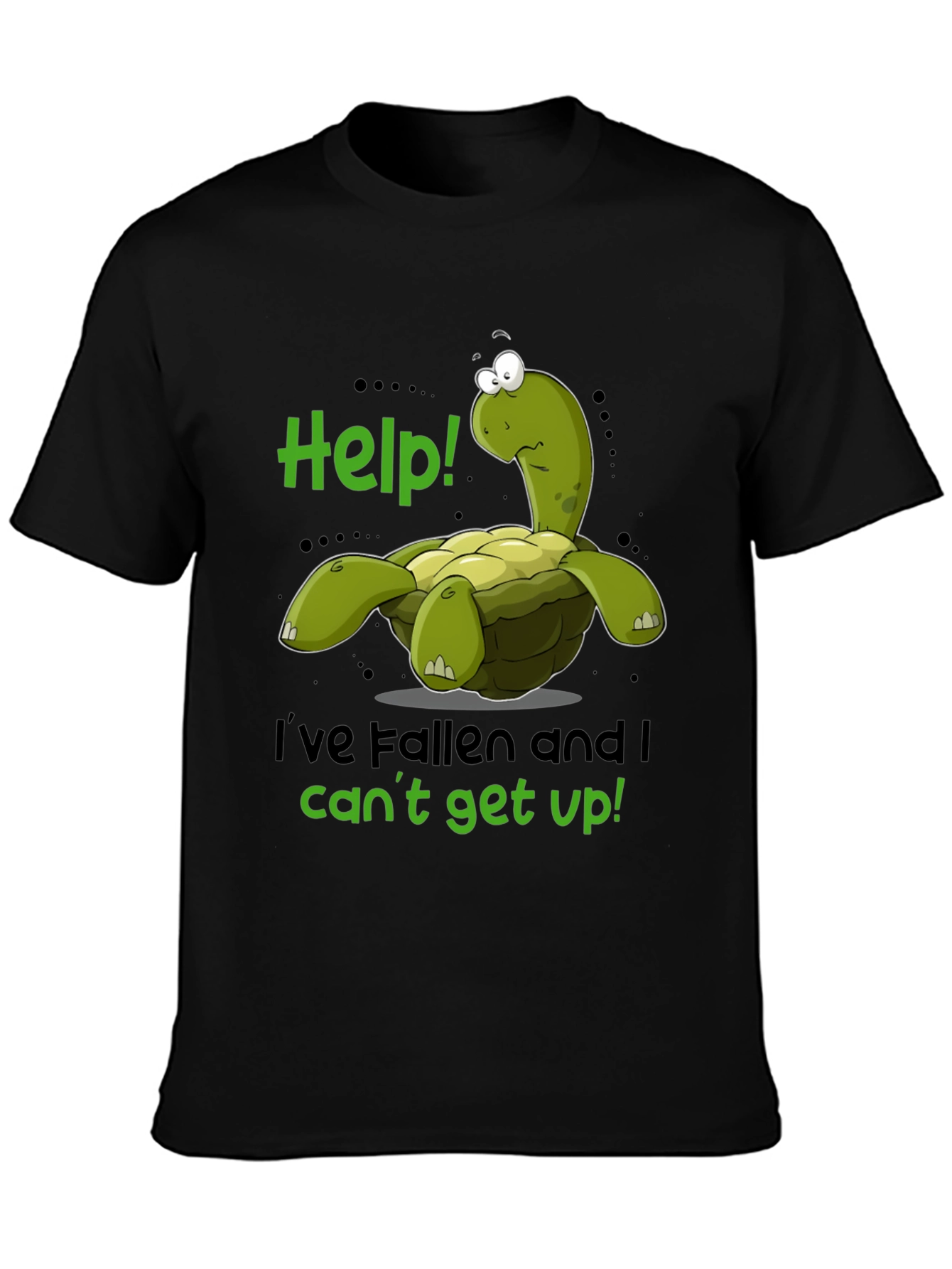 Funny Turtle T-Shirt - Help Ive Fallen!