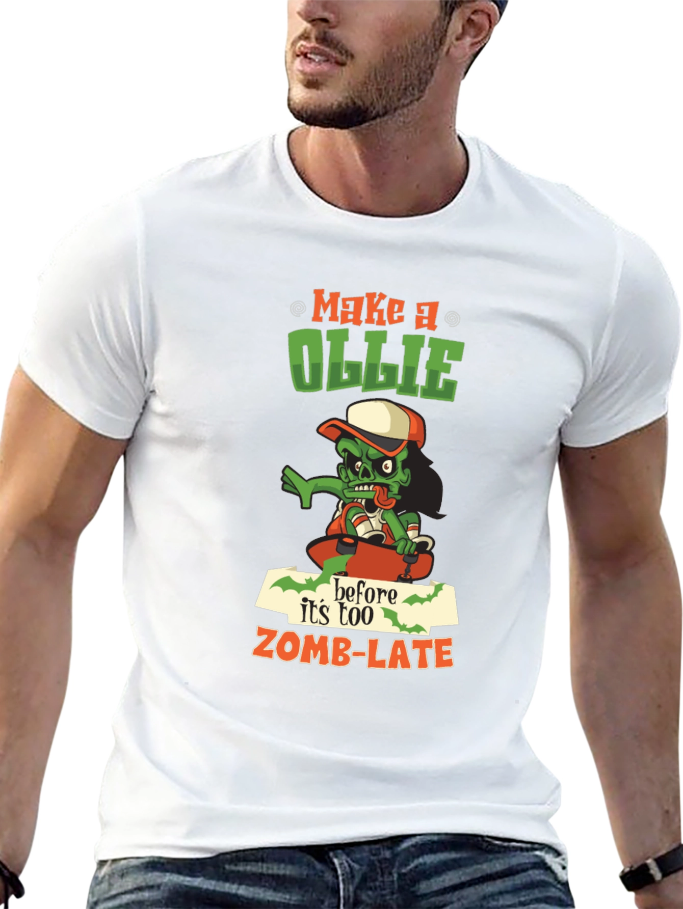 Zombie Skateboarder T-Shirt