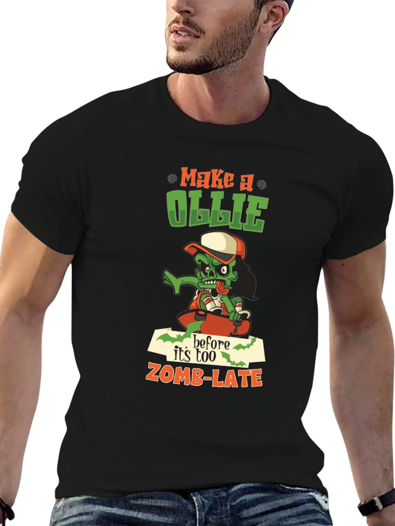 Zombie Skateboarder T-Shirt