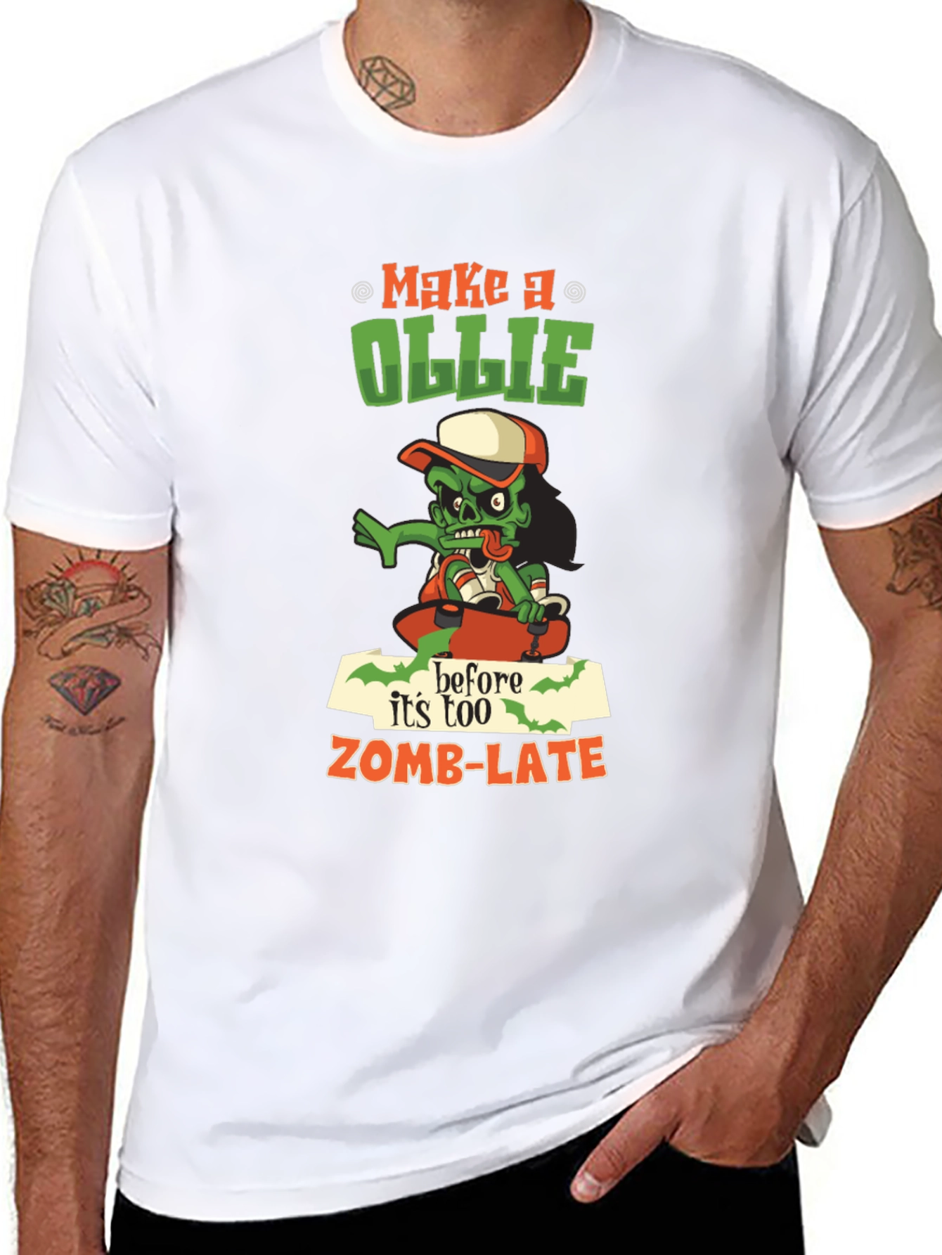 Zombie Skateboarder T-Shirt