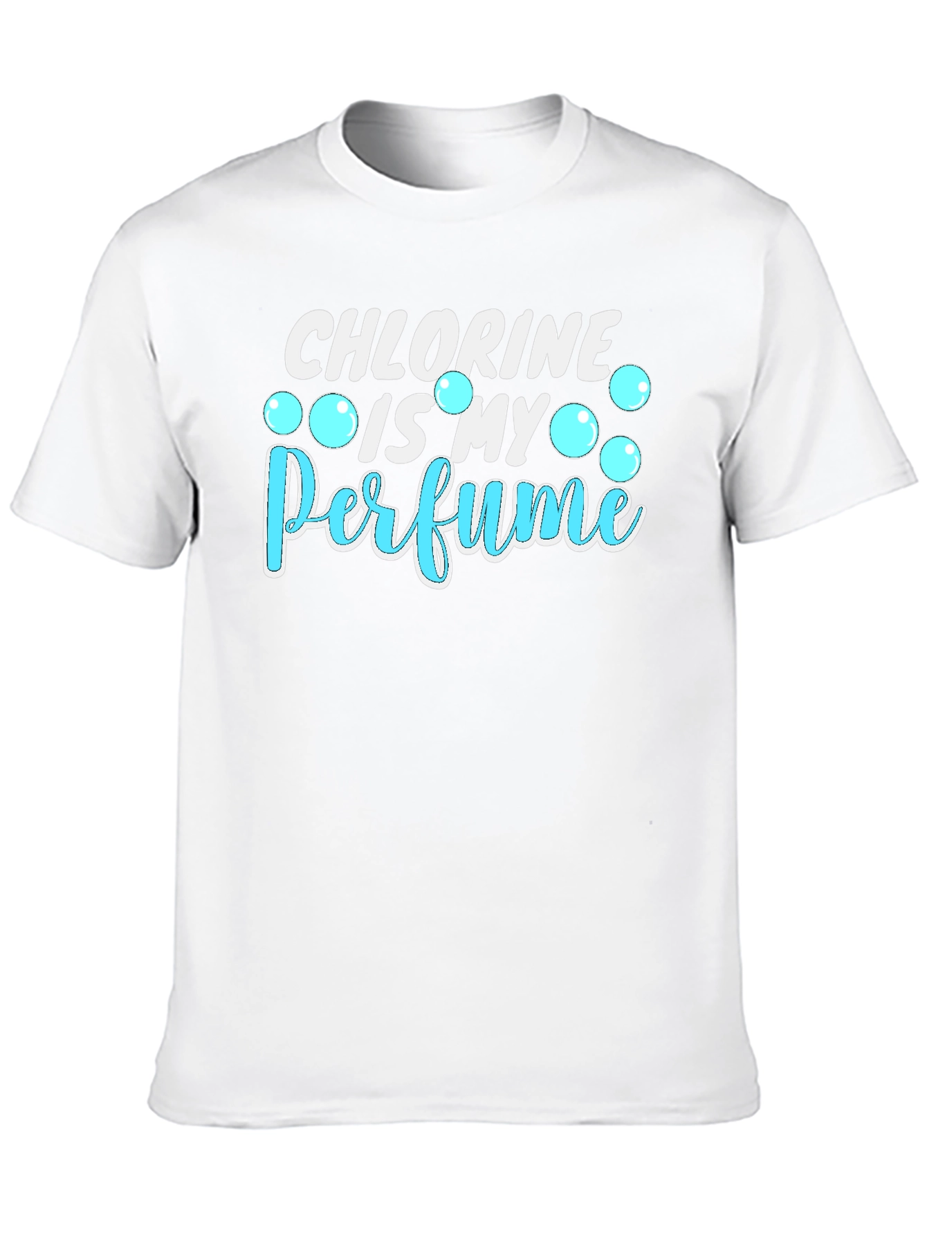 Chlorine is My Perfume T-Shirt Swimmer Gift