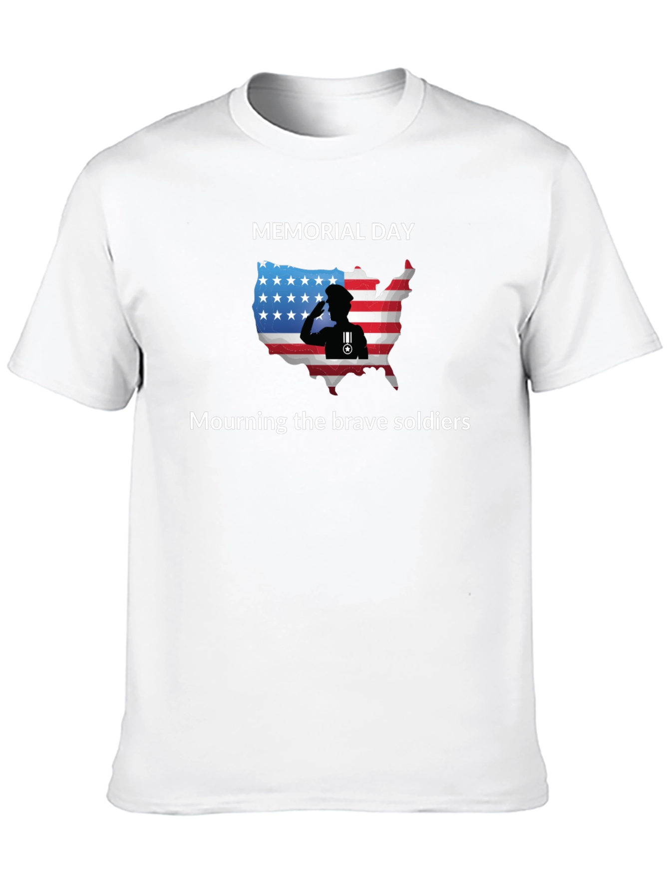 Memorial Day T-Shirt: Mourning Brave Soldiers
