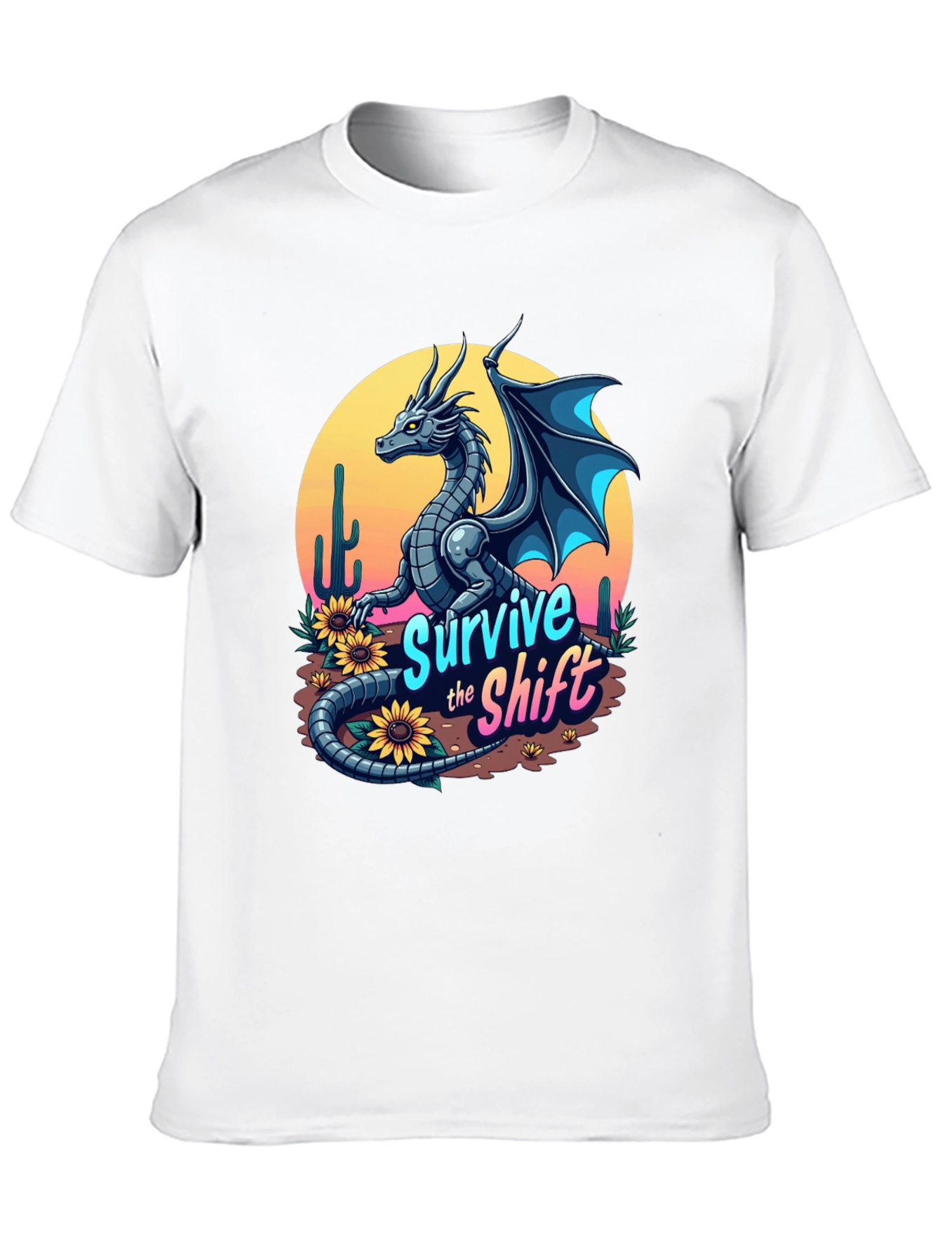 Survive the Shift Dragon Graphic Tee
