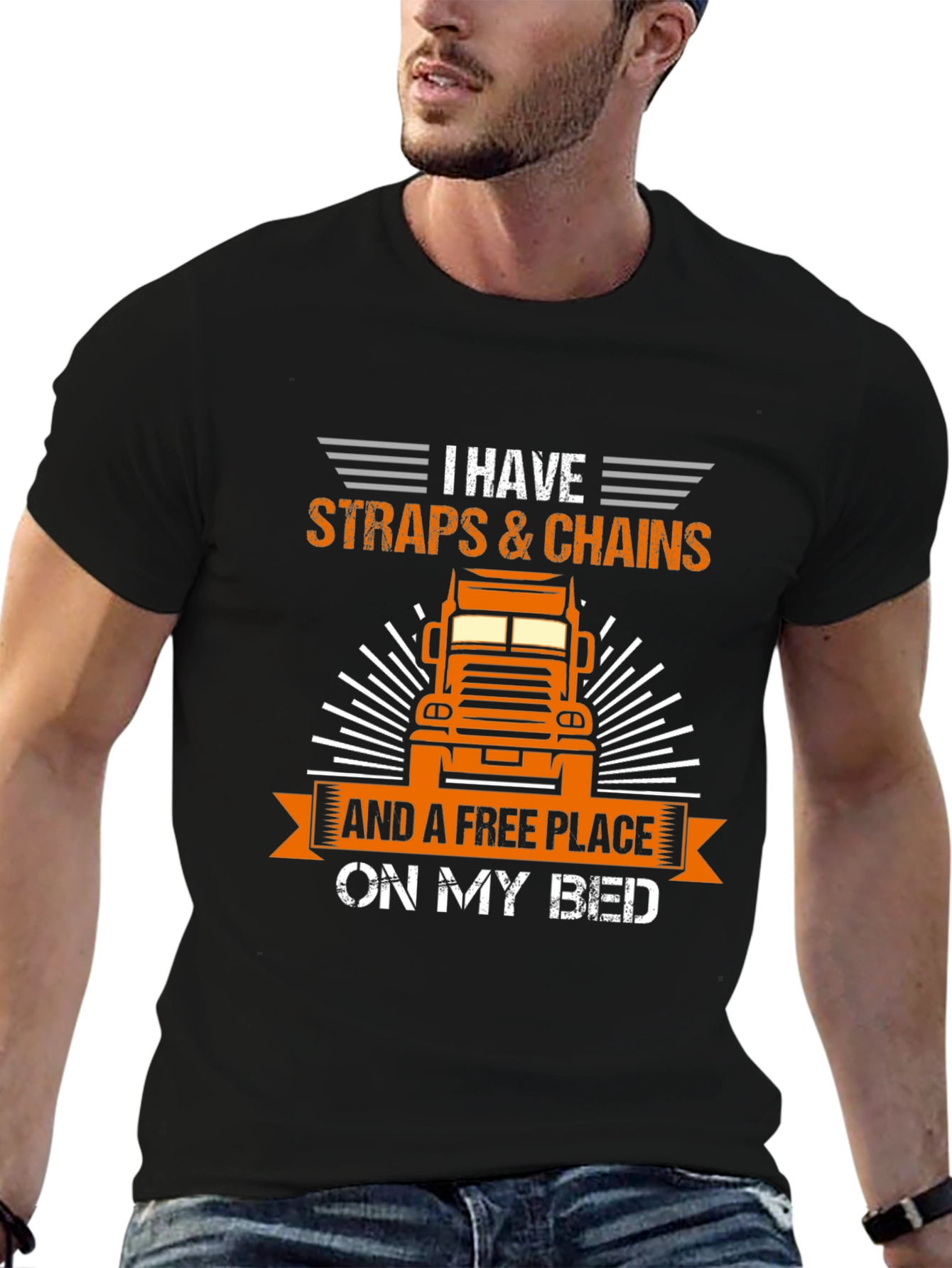 I Have Straps & Chains Graphic T-Shirt