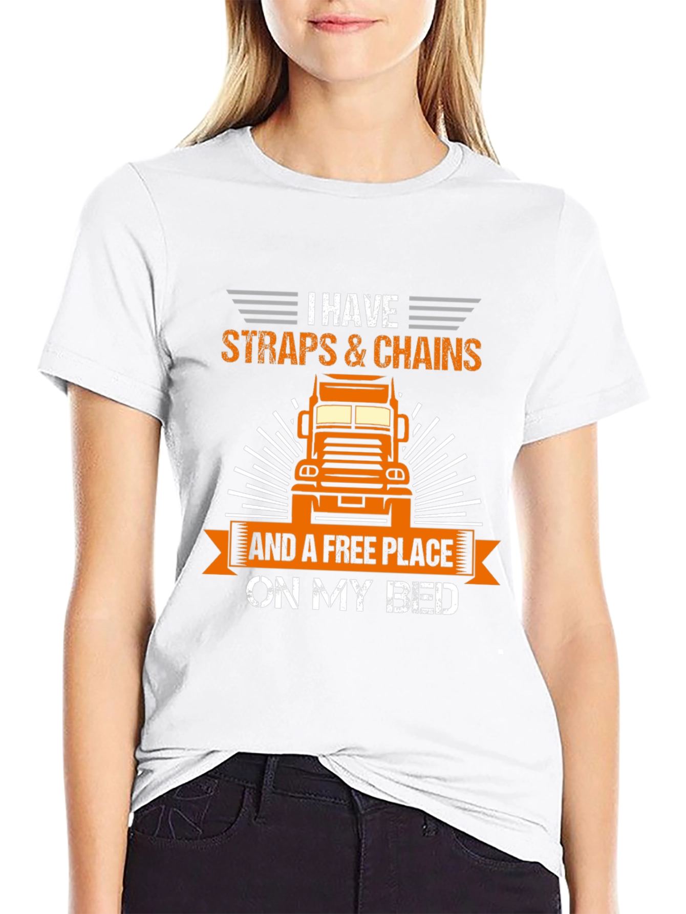 I Have Straps & Chains Graphic T-Shirt