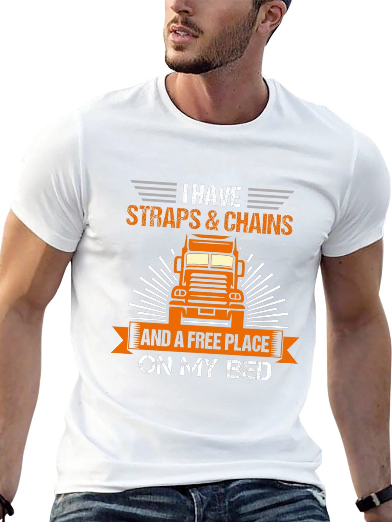 I Have Straps & Chains Graphic T-Shirt