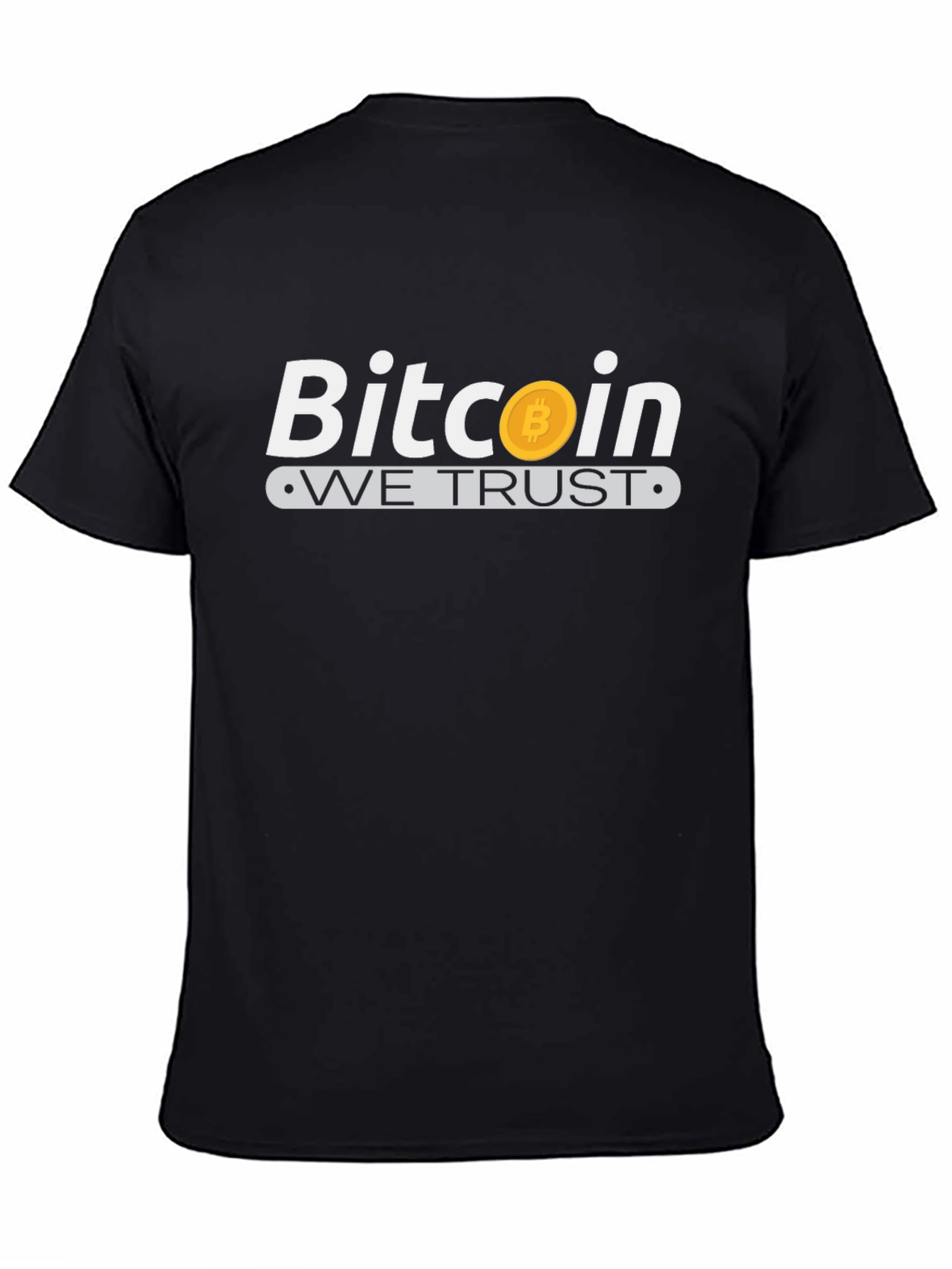 Bitcoin We Trust Graphic Tee - Crypto Currency T-Shirt