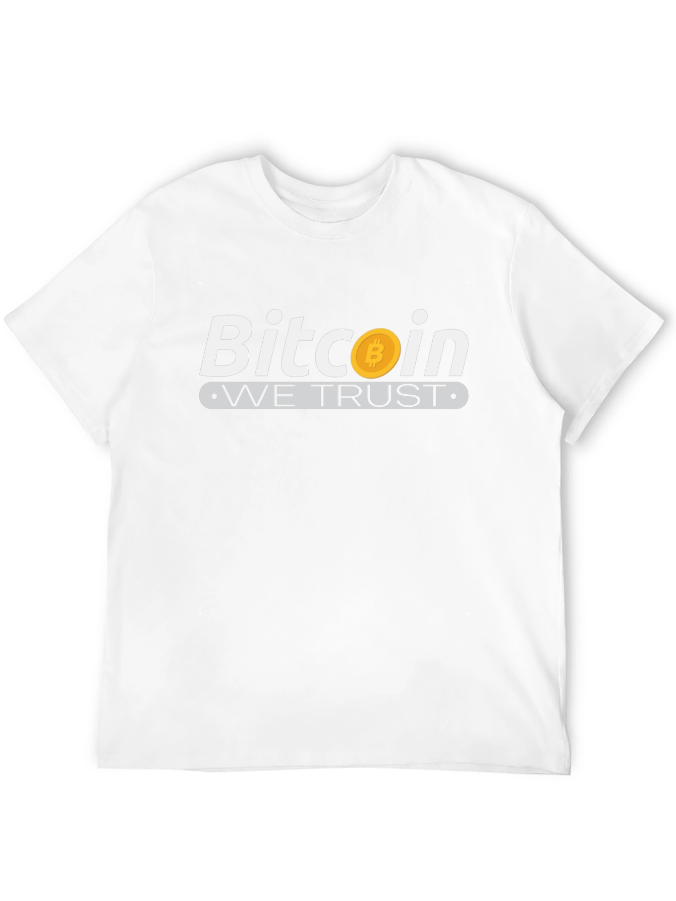 Bitcoin We Trust Graphic Tee - Crypto Currency T-Shirt