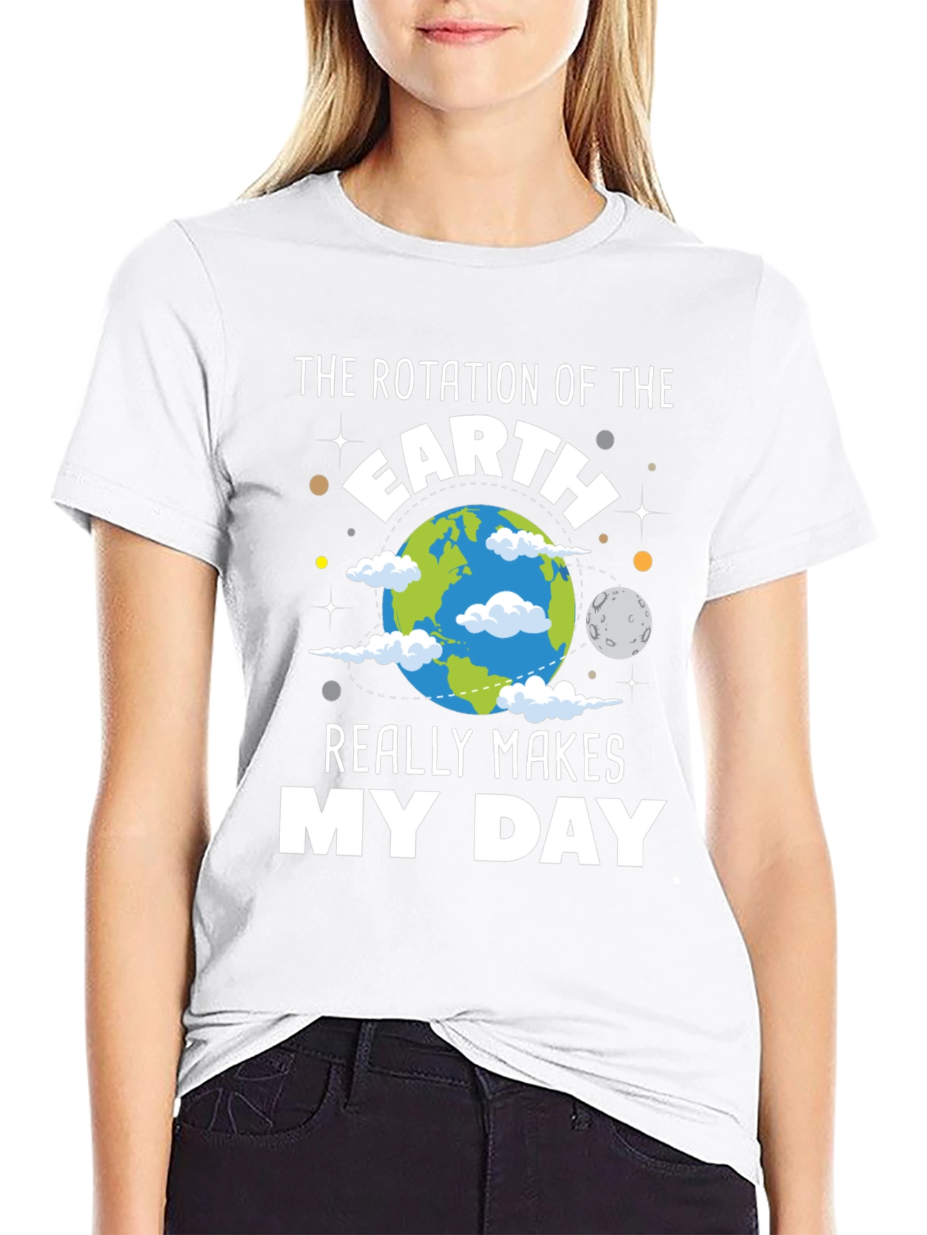 Earth Rotation Makes My Day T-Shirt