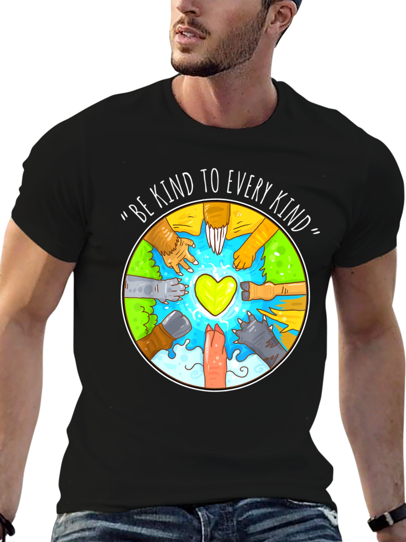 Be Kind To Every Kind Black T-Shirt