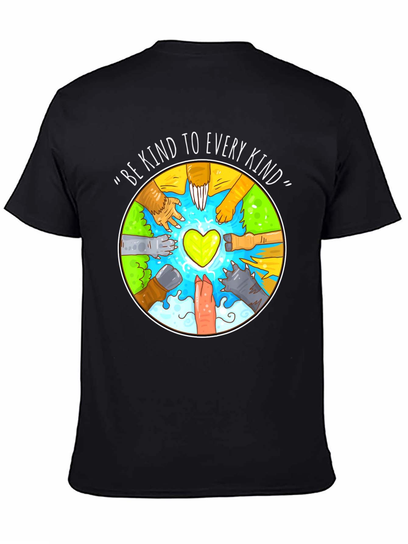 Be Kind To Every Kind Black T-Shirt