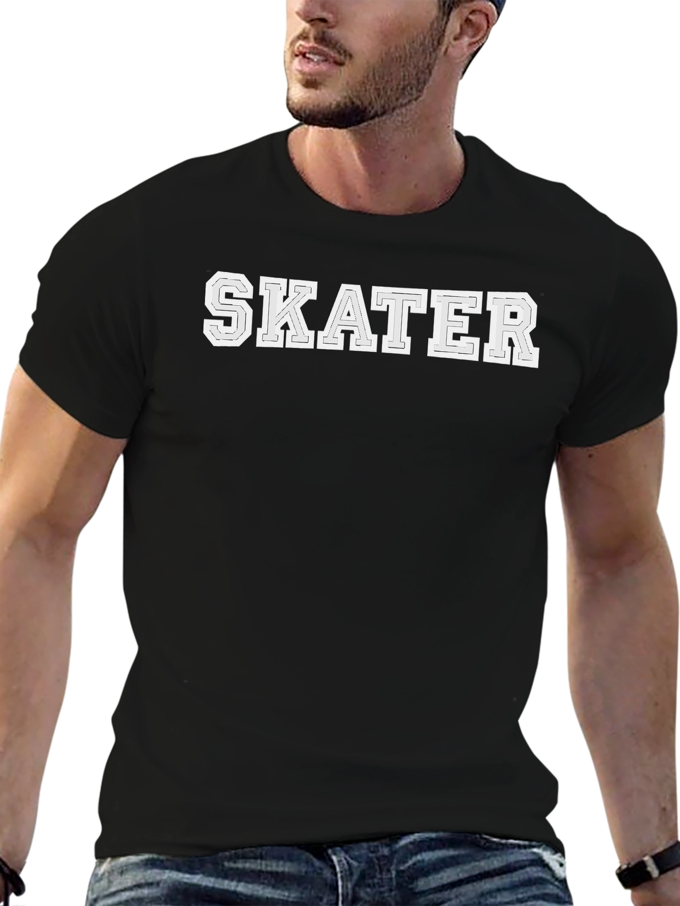 Skater Graphic Tee - Cool Casual Style