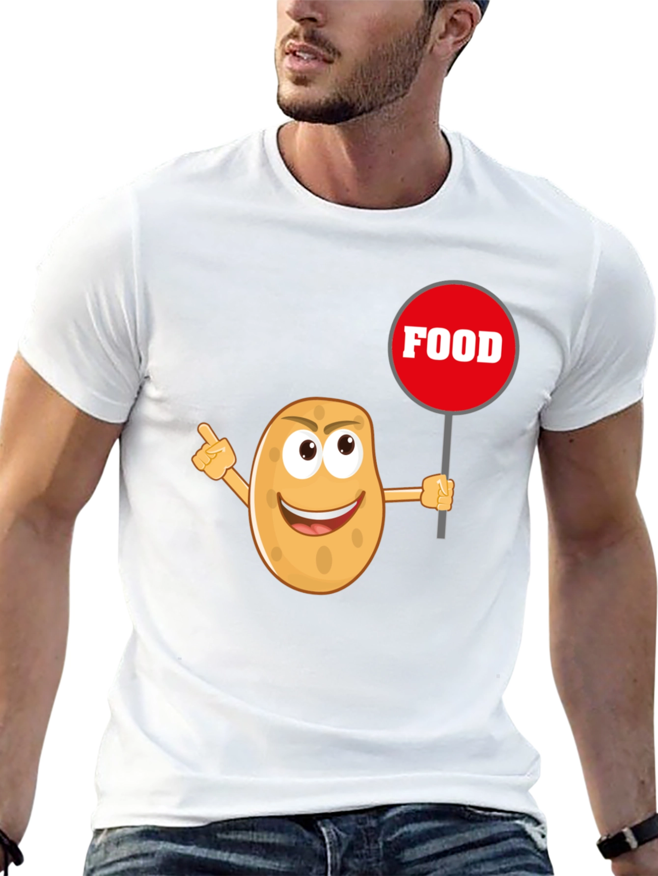 Funny Potato Food T-Shirt