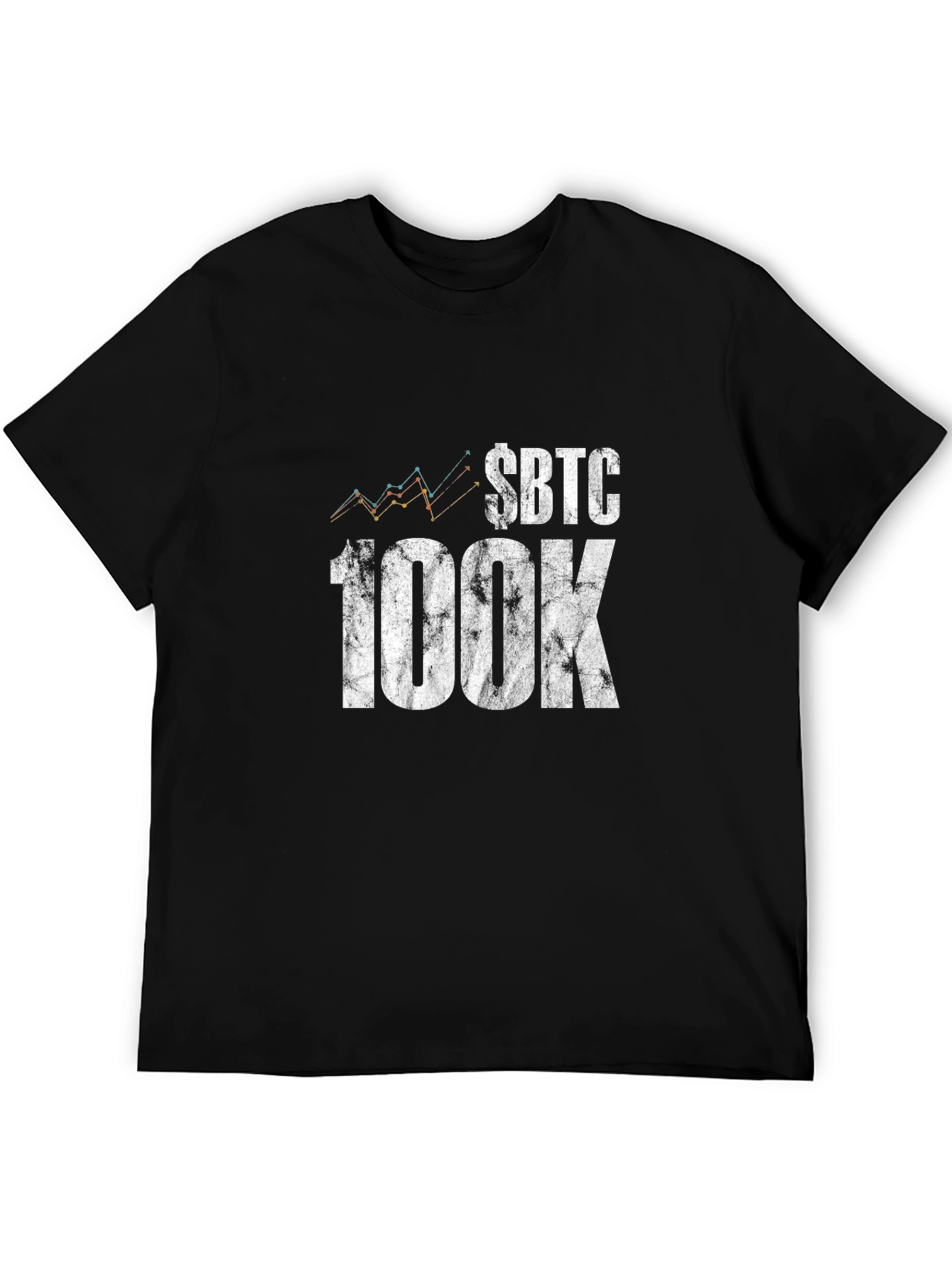 $BTC 100K Crypto T-Shirt - Black