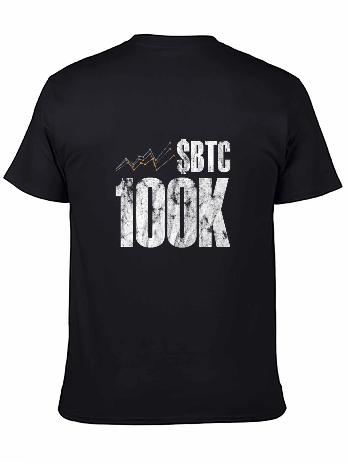 $BTC 100K Crypto T-Shirt - Black