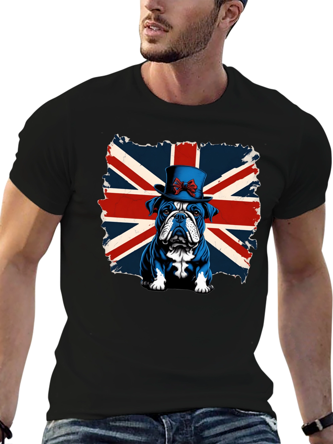 Union Jack Bulldog T-Shirt